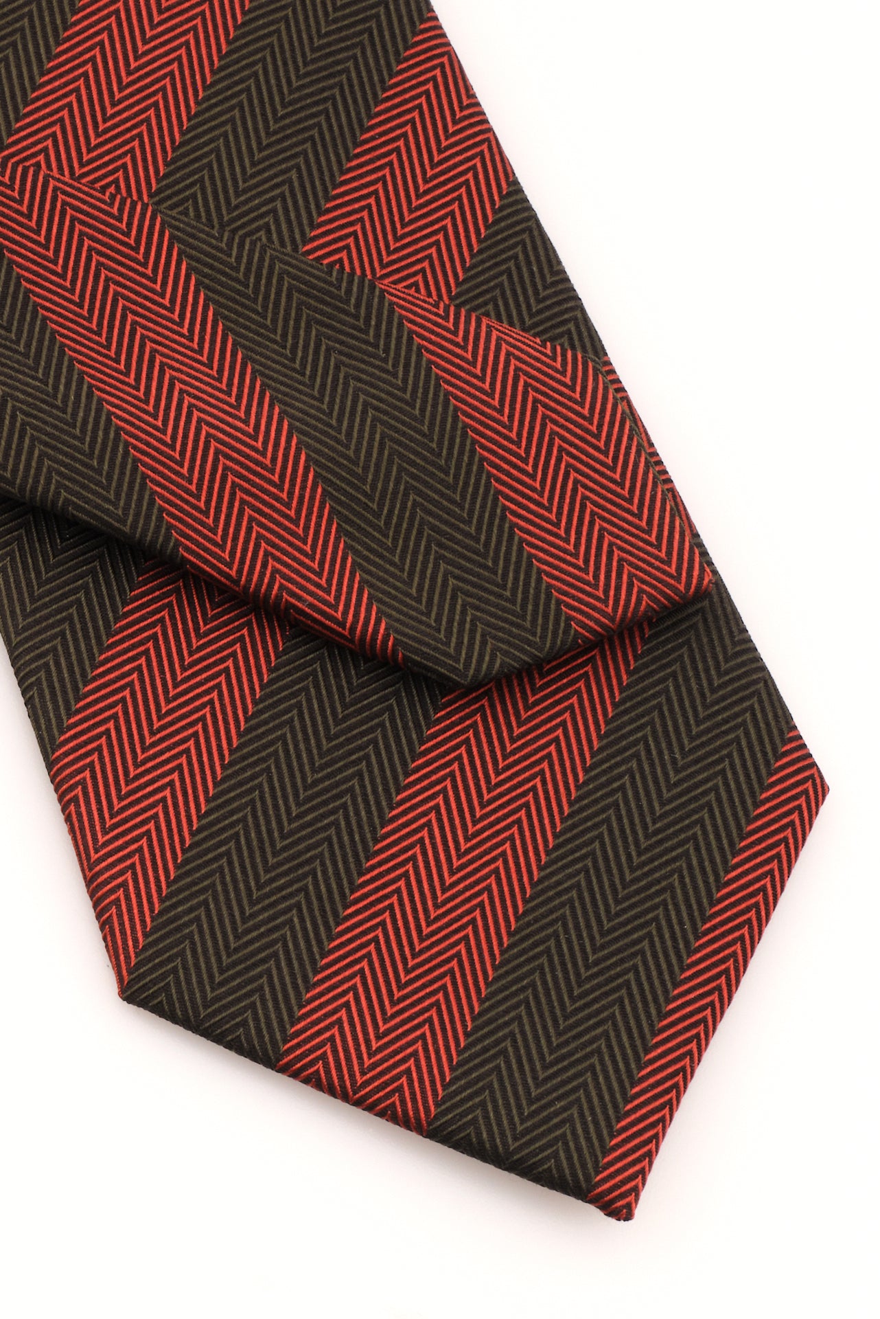 ΑΝΔΡΙΚΗ ΜΕΤΑΞΩΤΗ ΓΡΑΒΑΤΑ CLUB PORTOBELLO'S ΣΕ ΛΑΔΙ ΚΑΙ ΚΕΡΑΜΙΔΙ ΧΡΩΜΑ