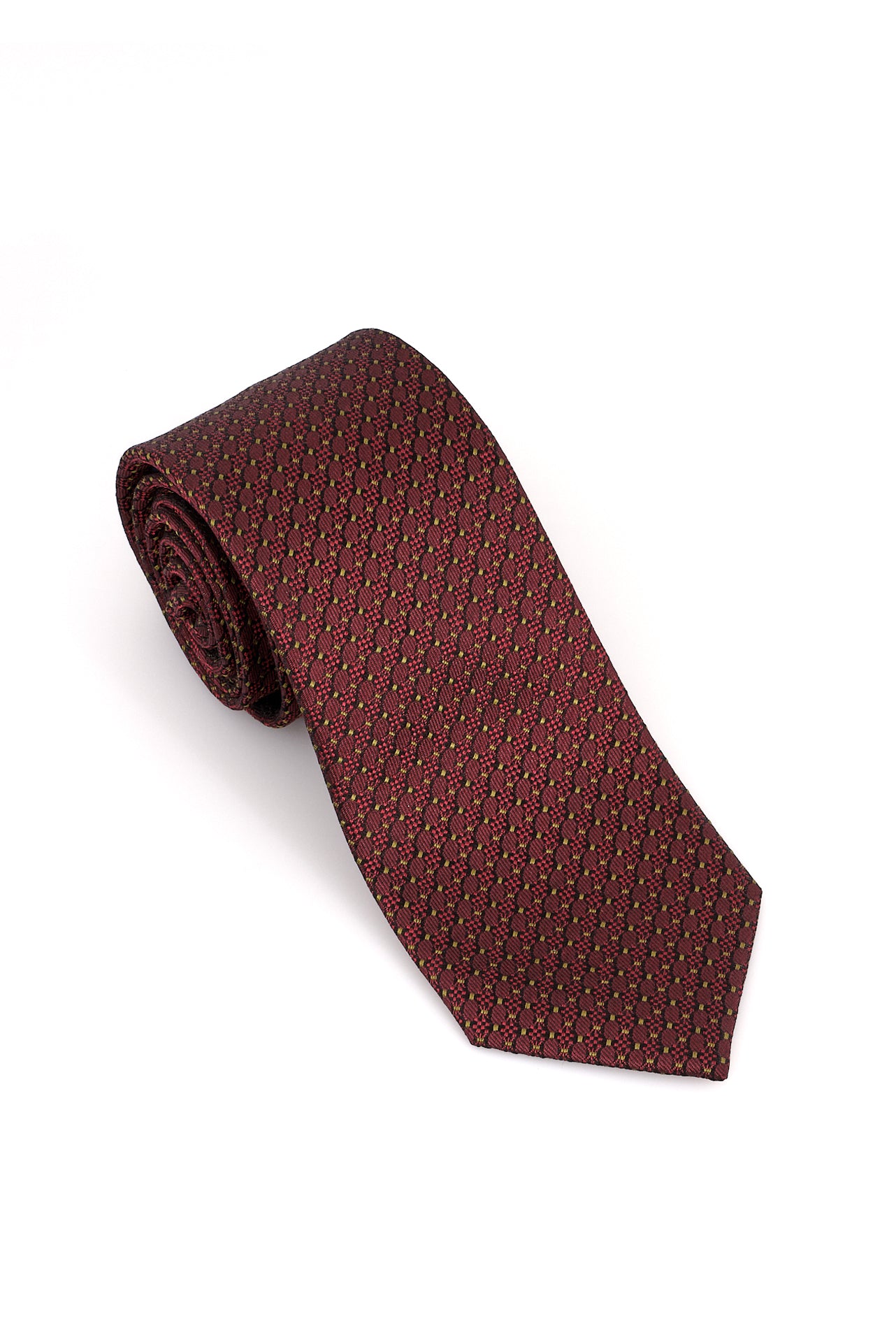 ΑΝΔΡΙΚΗ ΜΕΤΑΞΩΤΗ ΓΡΑΒΑΤΑ ANDREA MOLINELLI ΣΕ ΜΠΟΡΝΤΟ ΧΡΩΜΑ ΜΕ ΠΡΑΣΙΝΑ ΜΟΤΙΒΑ