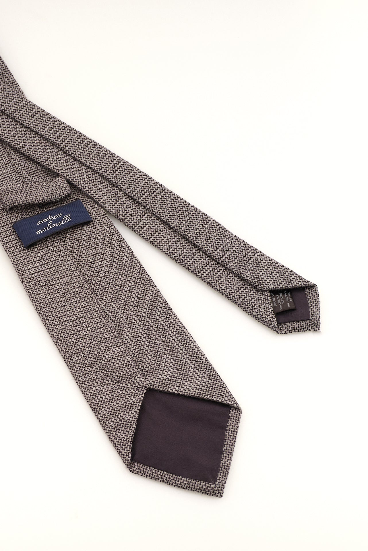 ΑΝΔΡΙΚΗ ΓΡΑΒΑΤΑ ΓΚΡΙ ΜΟΝΟΧΡΩΜΗ PORTOBELLO'S ΜΕ ΜΙΚΡΟΣΧΕΔΙΟ