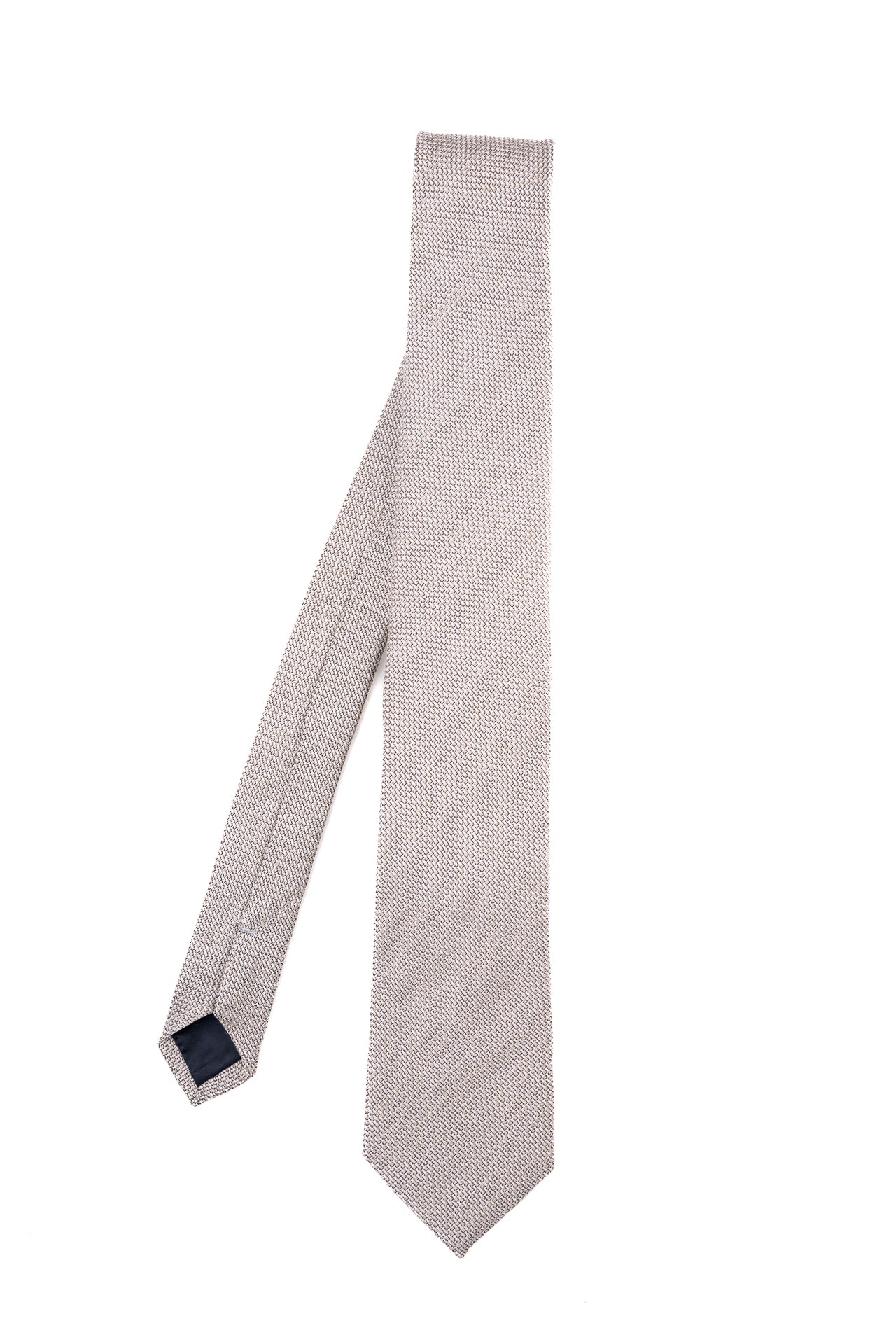 ΑΝΔΡΙΚΗ ΜΕΤΑΞΩΤΗ ΓΡΑΒΑΤΑ PORTOBELLO'S ΣΕ ΓΚΡΙ ΑΠΟΧΡΩΣΗ ΜΕ ΜΙΚΡΟΣΧΕΔΙΟ