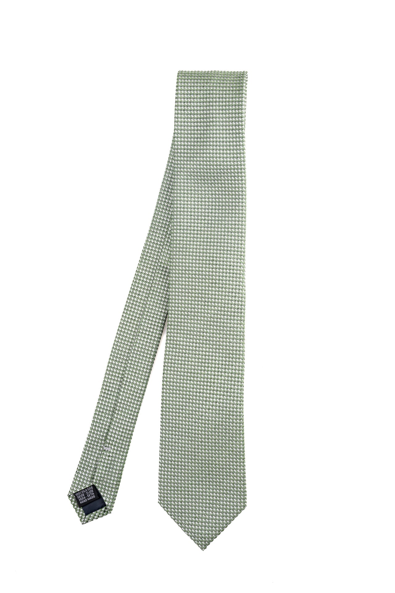 ΑΝΔΡΙΚΗ ΜΕΤΑΞΩΤΗ ΓΡΑΒΑΤΑ PORTOBELLO'S ΣΕ ΠΡΑΣΙΝΟ ΑΝΟΙΧΤΟ ΧΡΩΜΑ ΜΕ ΜΙΚΡΟΣΧΕΔΙΟ