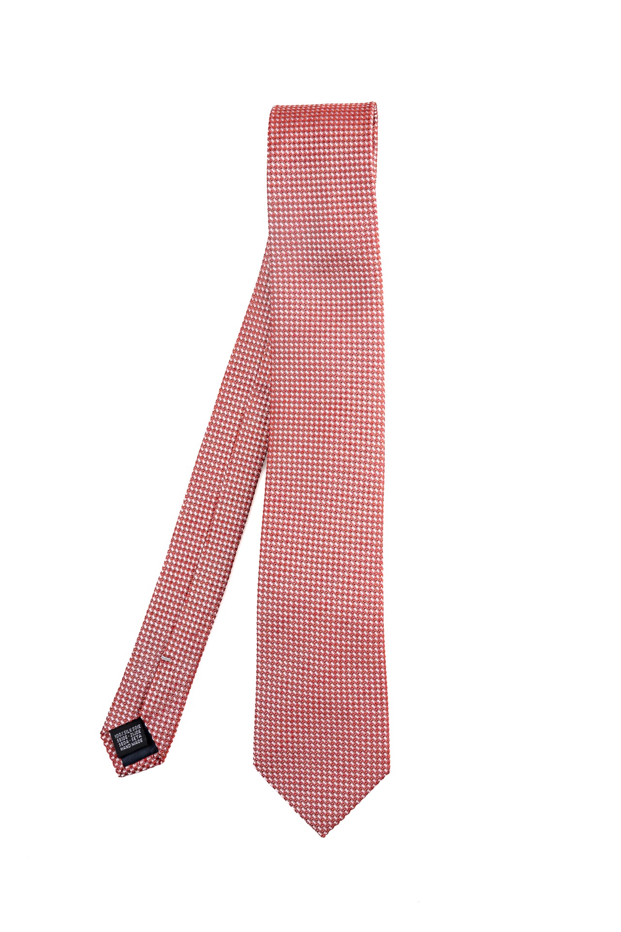 ΑΝΔΡΙΚΗ ΜΕΤΑΞΩΤΗ ΓΡΑΒΑΤΑ PORTOBELLO'S ΣΕ ΚΕΡΑΜΙΔΙ ΧΡΩΜΑ ΜΕ ΜΙΚΡΟΣΧΕΔΙΟ