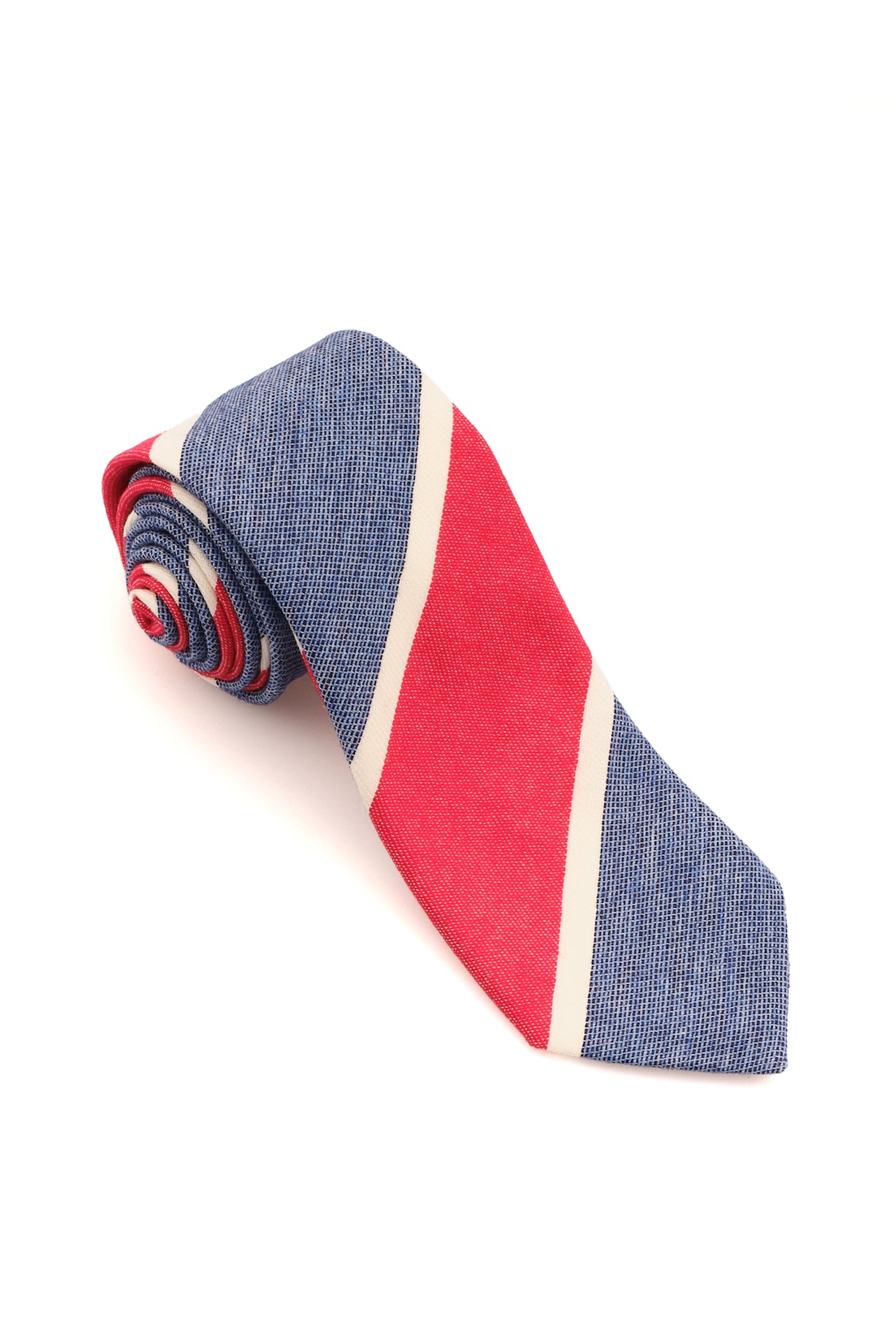 ΑΝΔΡΙΚΗ ΓΡΑΒΑΤΑ CLUB PORTOBELLO'S ΣΕ ΚΟΚΚΙΝΟ ΡΑΦ ΚΑΙ ΕΚΡΟΥ ΧΡΩΜΑ