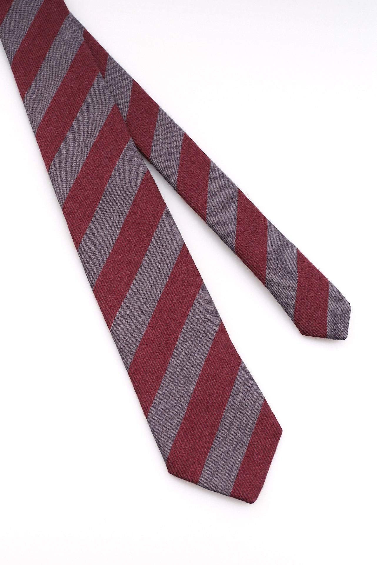 ΑΝΔΡΙΚΗ ΓΡΑΒΑΤΑ CLUB PORTOBELLO'S ΣΕ ΓΚΡΙ ΚΑΙ ΜΠΟΡΝΤΟ ΧΡΩΜΑ