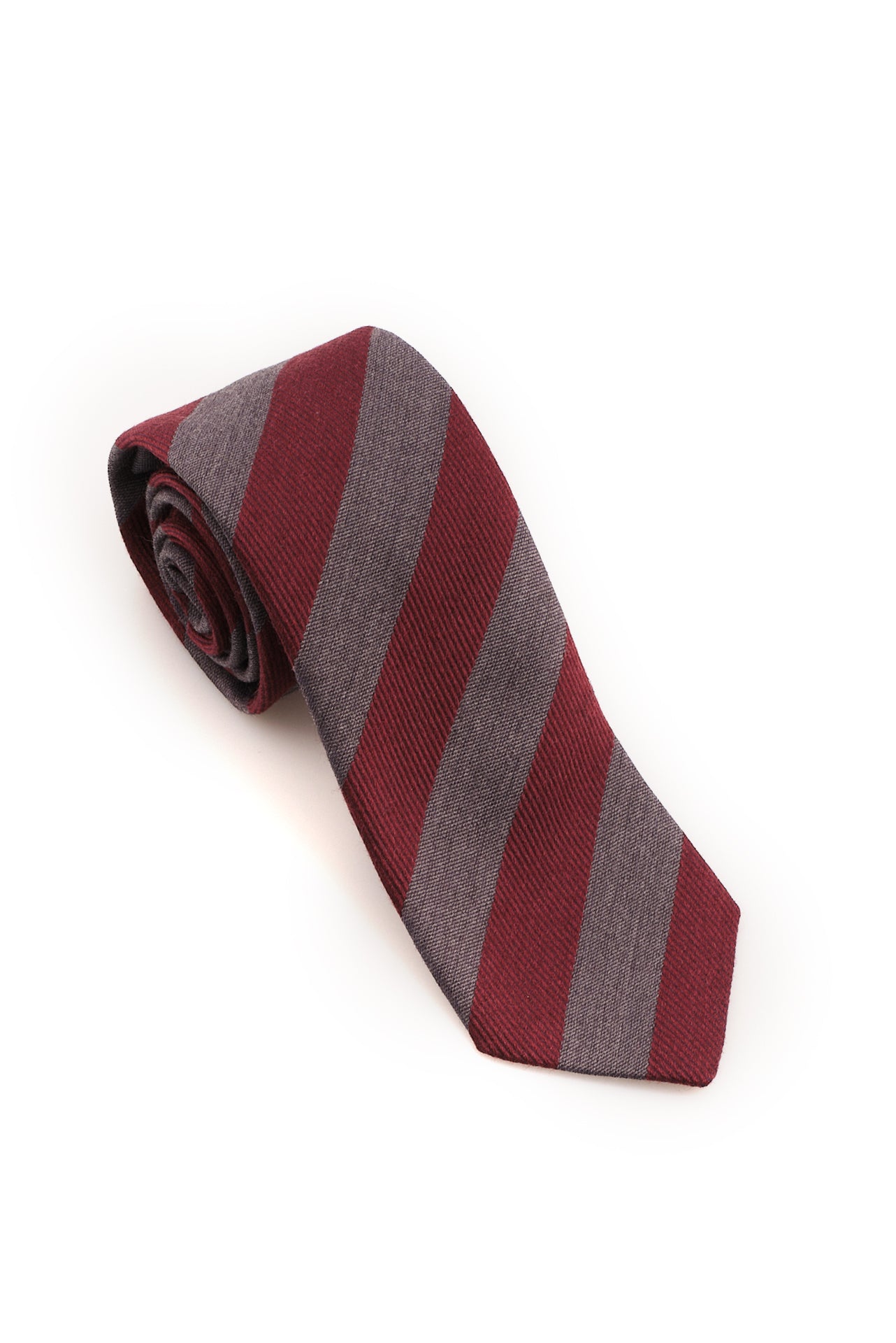 ΑΝΔΡΙΚΗ ΓΡΑΒΑΤΑ CLUB PORTOBELLO'S ΣΕ ΓΚΡΙ ΚΑΙ ΜΠΟΡΝΤΟ ΧΡΩΜΑ