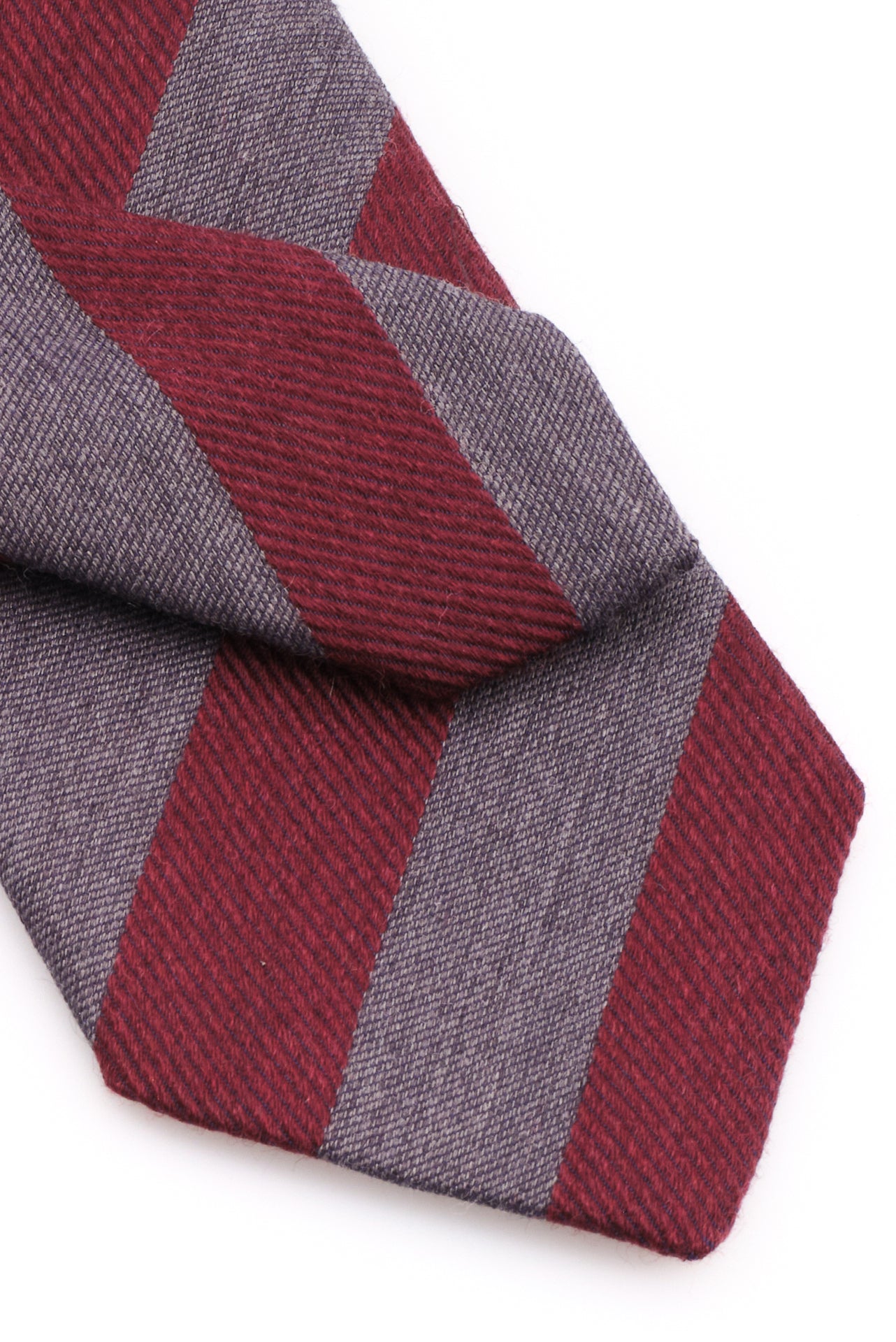 ΑΝΔΡΙΚΗ ΓΡΑΒΑΤΑ CLUB PORTOBELLO'S ΣΕ ΓΚΡΙ ΚΑΙ ΜΠΟΡΝΤΟ ΧΡΩΜΑ