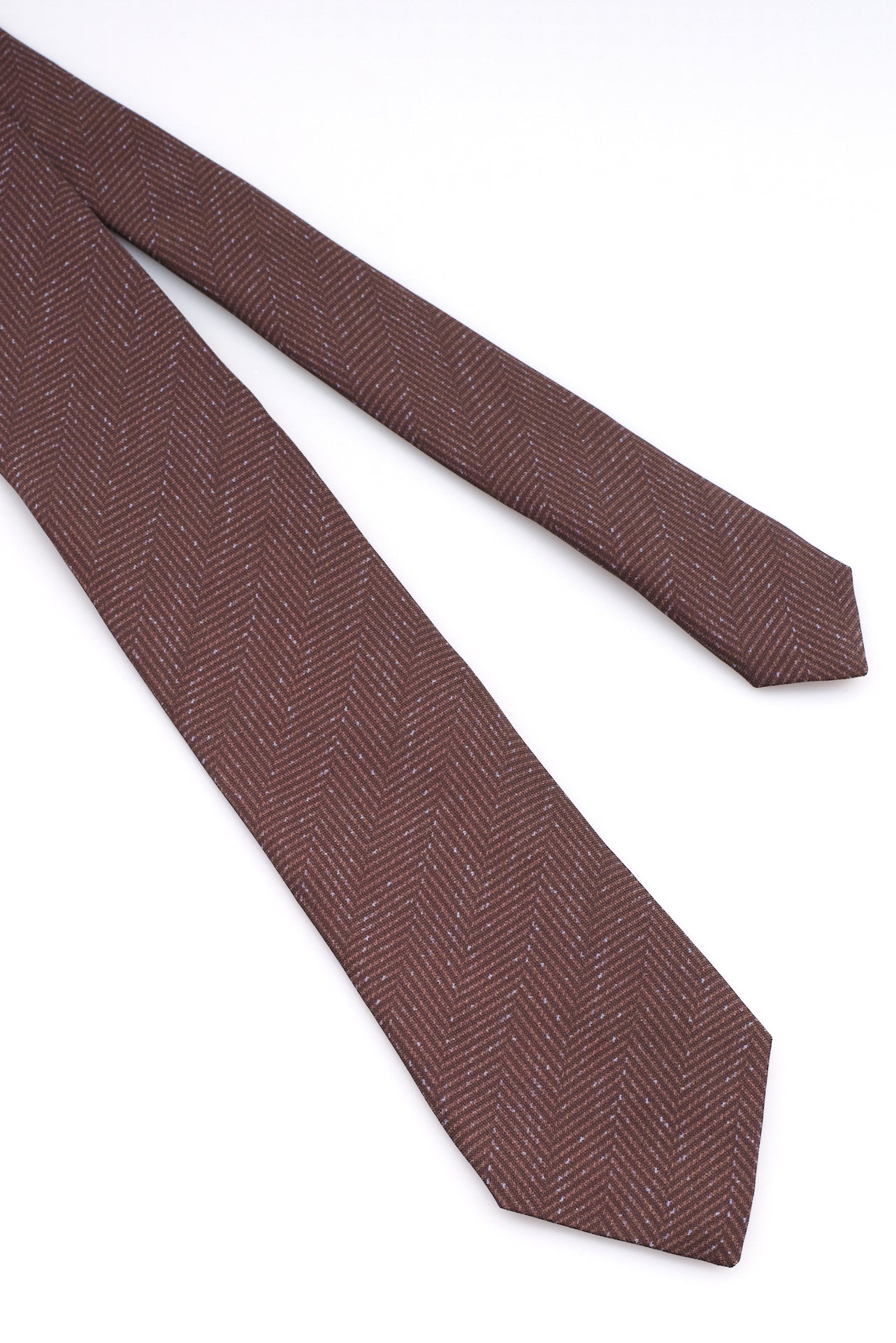 ΑΝΔΡΙΚΗ ΜΕΤΑΞΩΤΗ ΓΡΑΒΑΤΑ PORTOBELLO'S ΣΕ ΚΑΦΕ ΧΡΩΜΑ ΚΑΙ ΣΙΕΛ ΛΕΠΤΟΜΕΡΕΙΕΣ