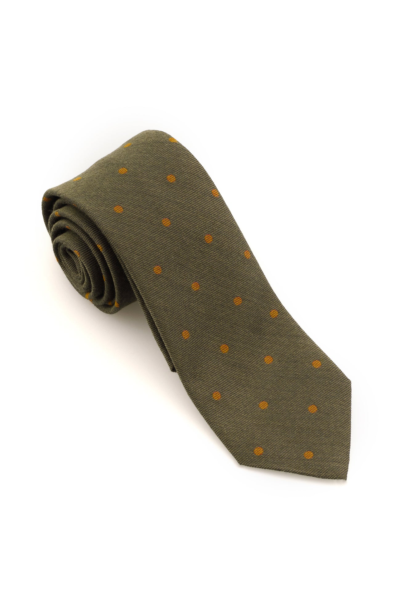 ΑΝΔΡΙΚΗ ΓΡΑΒΑΤΑ PORTOBELLO'S ΣΕ ΠΡΑΣΙΝΟ ΧΡΩΜΑ ΜΕ ΠΟΡΤΟΚΑΛΙ ΠΟΥΑ