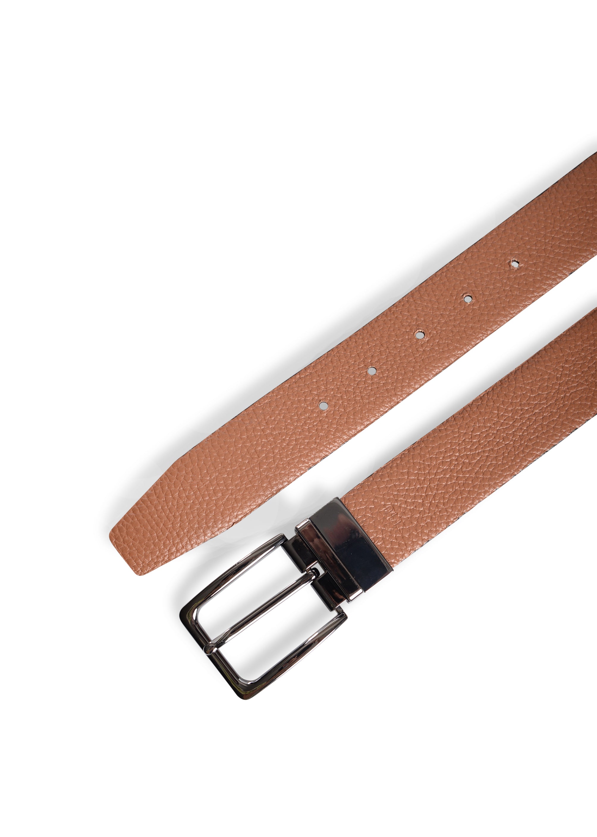 ΑΝΔΡΙΚΗ ΔΕΡΜΑΤΙΝΗ ΖΩΝΗ PORTOBELLO'S ΜΕ ΑΝΑΓΛΥΦΕΣ ΛΕΠΤΟΜΕΡΕΙΕΣ ΣΕ ΚΑΜΕΛ ΚΑΦΕ ΧΡΩΜΑ ΚΑΙ ΑΣΗΜΙ ΑΓΚΡΑΦΑ