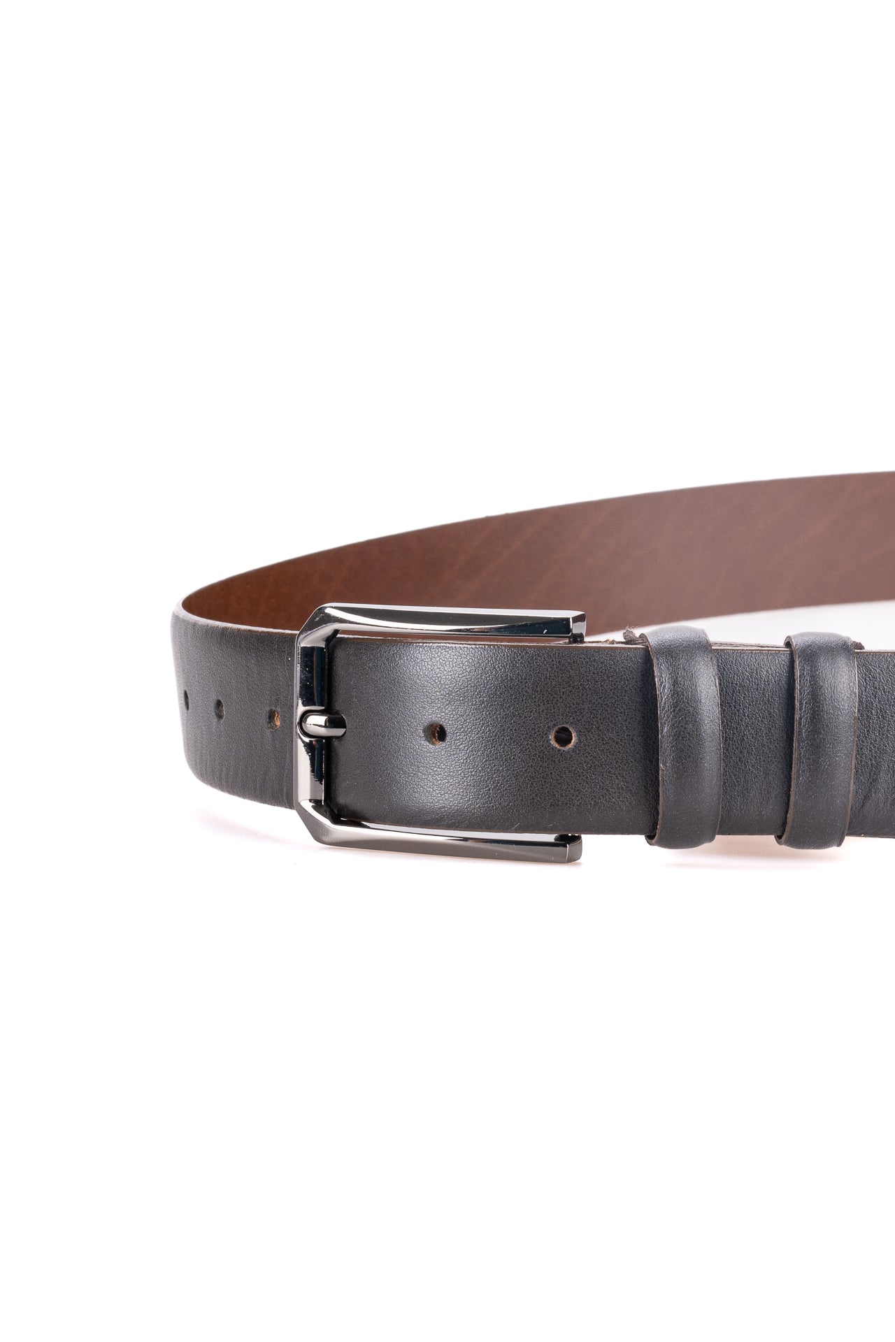 ΑΝΔΡΙΚΗ ΖΩΝΗ ΔΕΡΜΑΤΙΝΗ PORTOBELLO'S ΣΕ ΑΠΟΧΡΩΣΗ ΣΚΟΥΡΟ ΚΑΦΕ ΚΑΙ ΑΣΗΜΙ ΑΓΚΡΑΦΑ