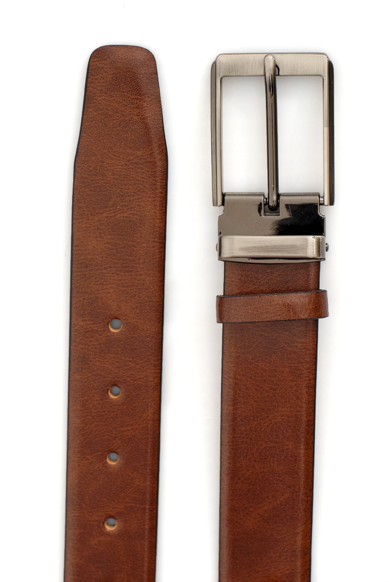 ΑΝΔΡΙΚΗ ΔΕΡΜΑΤΙΝΗ ΖΩΝΗ PORTOBELLO'S ΣΕ ΚΑΜΕΛ ΑΠΟΧΡΩΣΗ ΚΑΙ ΑΣΗΜΙ ΑΓΚΡΑΦΑ