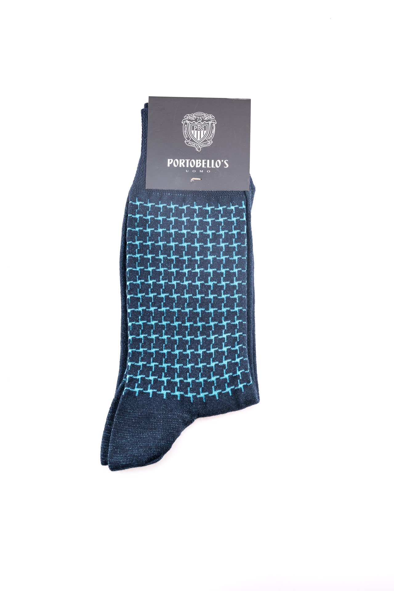 ΑΝΔΡΙΚΕΣ ΚΑΛΤΣΕΣ PORTOBELLO'S ΜΠΛΕ-ΠΕΤΡΟΛ