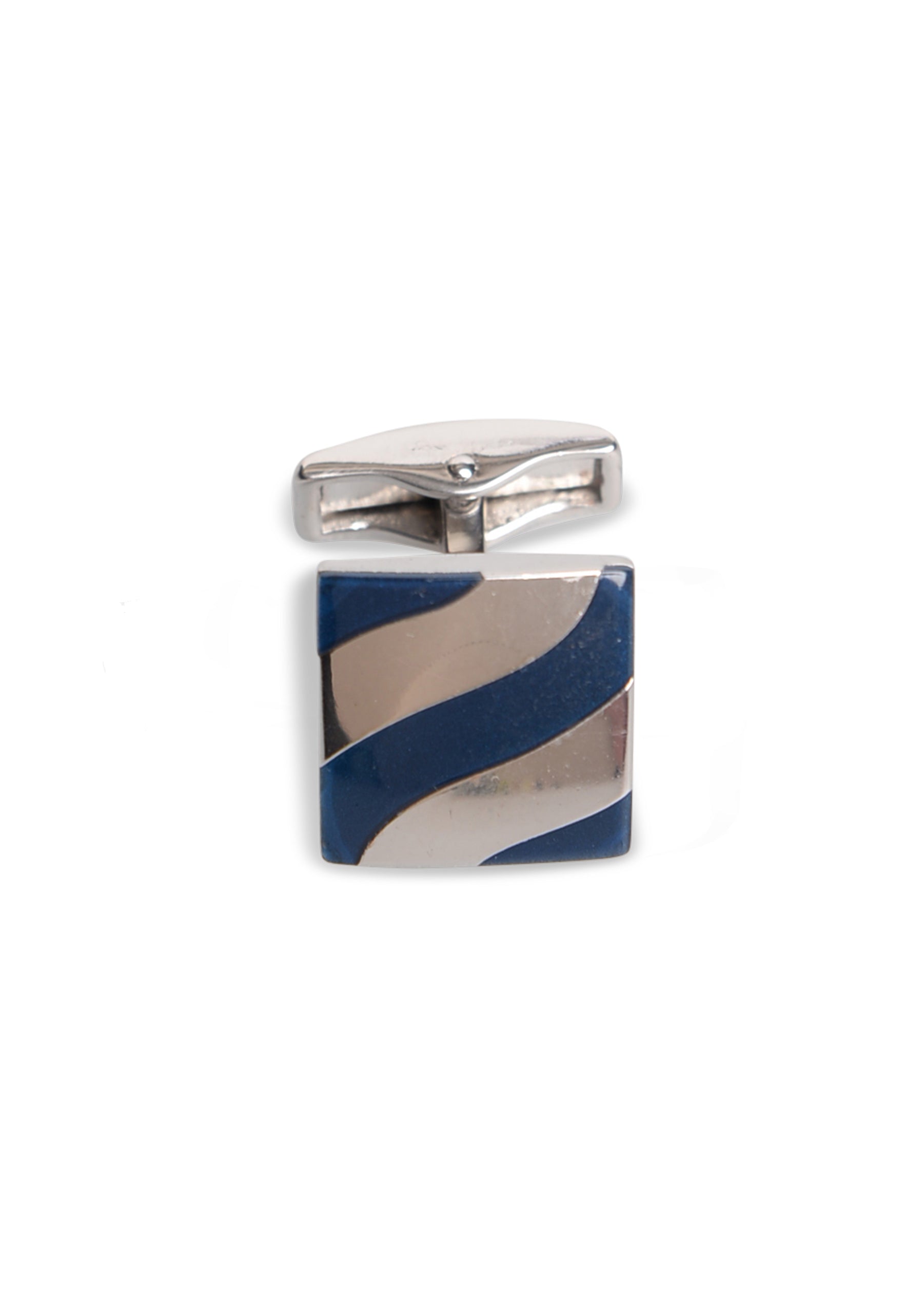 ΑΝΔΡΙΚΑ ΤΕΤΡΑΓΩΝΑ ΜΑΝΙΚΕΤΟΚΟΥΜΠΑ PORTOBELLO'S ΜΠΛΕ ΚΑΙ ΑΣΗΜΙ ΣΧΕΔΙΟ