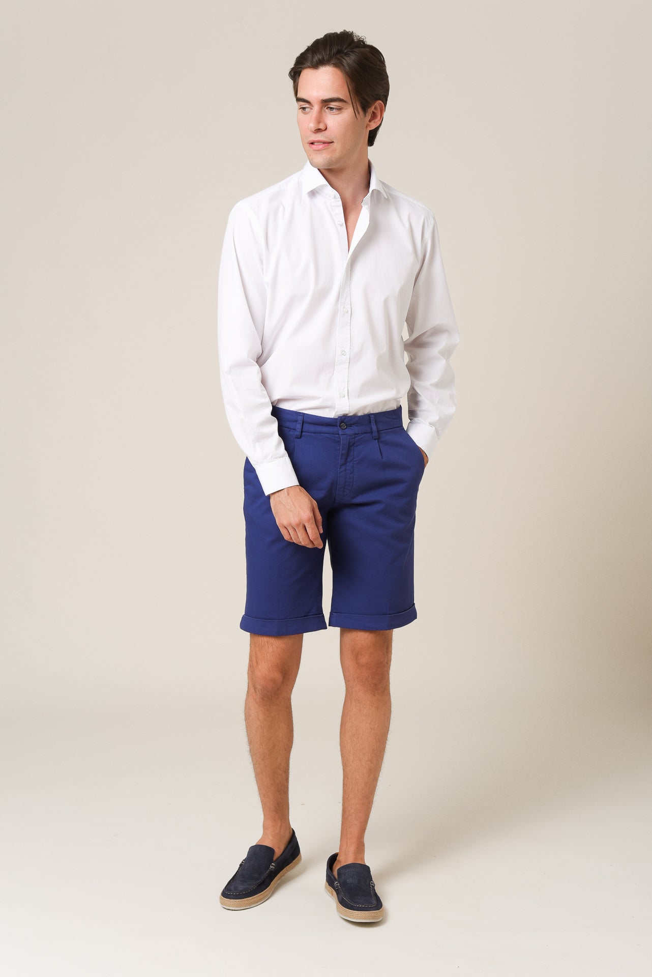 ΑΝΔΡΙΚΗ ΒΕΡΜΟΥΔΑ CHINOS PORTOBELLO'S ΡΟΥΑ ΜΕ ΠΙΕΤΕΣ