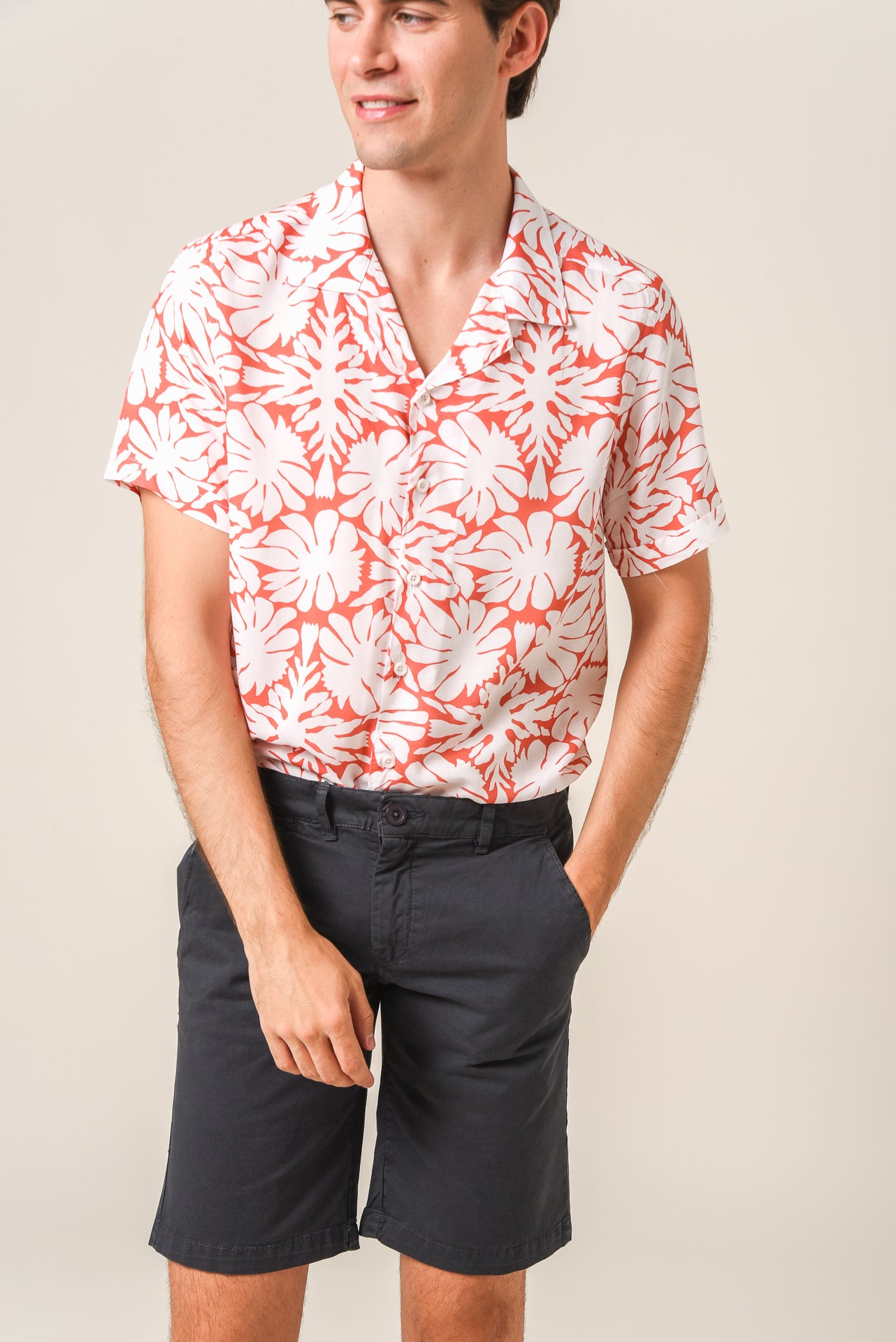 ΑΝΔΡΙΚΗ ΒΕΡΜΟΥΔΑ CHINOS LES GENT'S ΜΠΛΕ NAVY