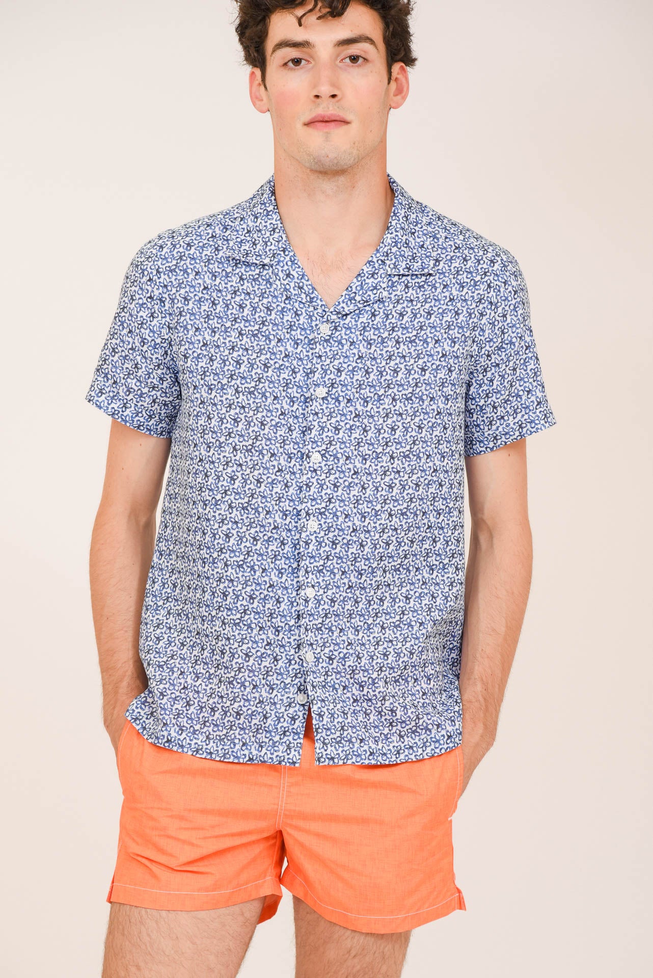 ΑΝΔΡΙΚΟ ΜΑΓΙΟ PORTOBELLO'S ΠΟΡΤΟΚΑΛΙ ΜΕ ΛΕΥΚΗ ΡΑΦΗ