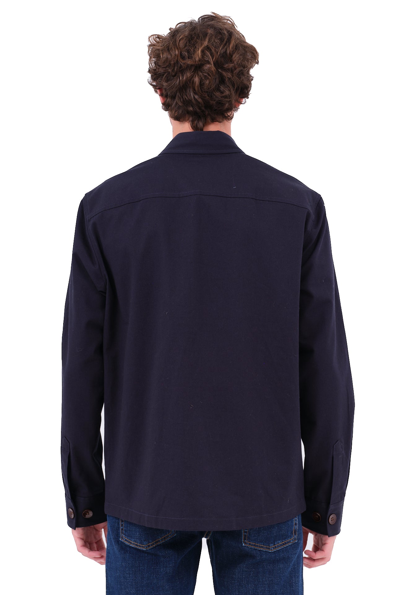 ΑΝΔΡΙΚΟ OVERSHIRT LES GENT'S ΜΠΛΕ ΣΚΟΥΡΟ