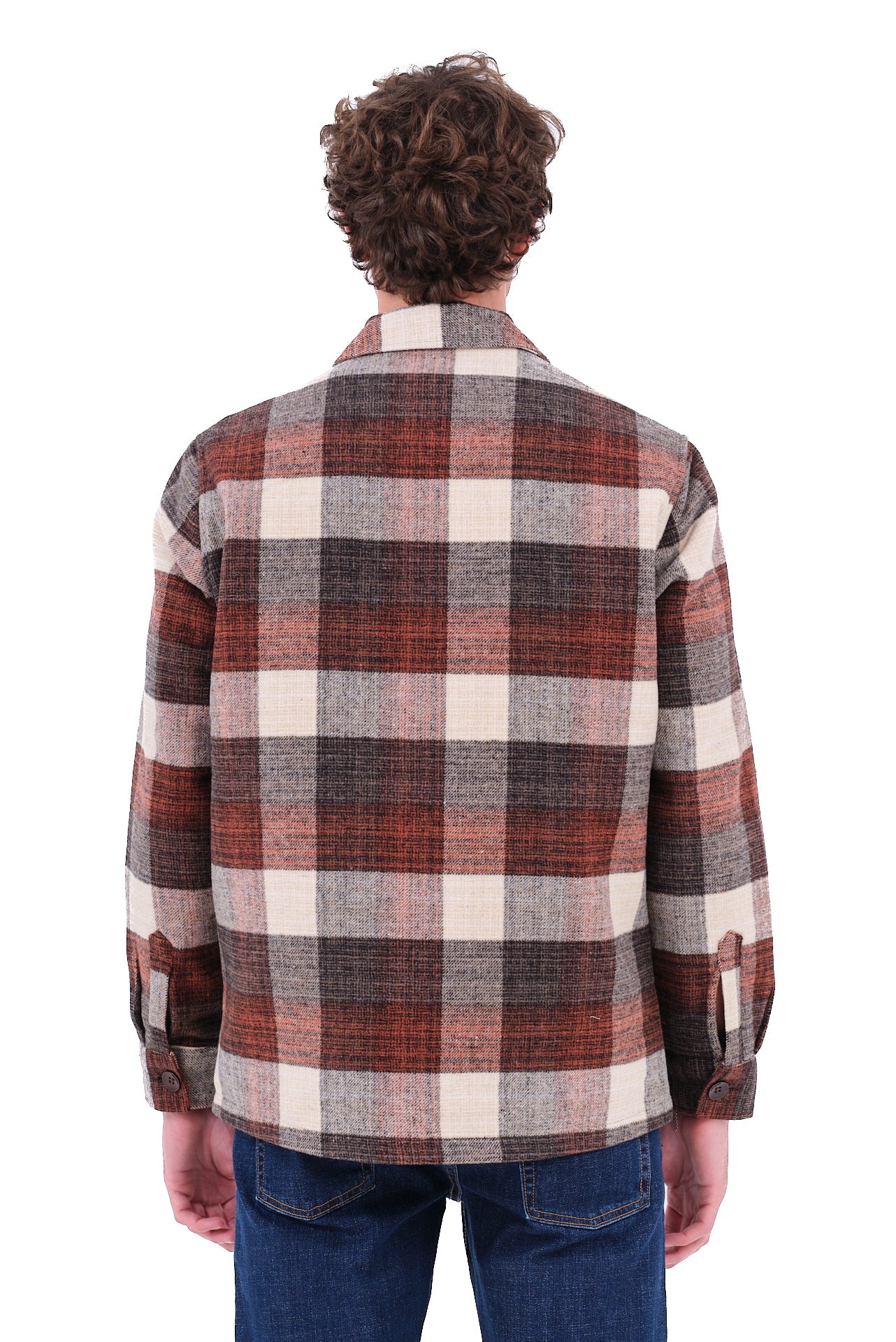 ΑΝΔΡΙΚΟ OVERSHIRT LES GENT'S ΚΑΡΟ ΚΕΡΑΜΙΔΙ