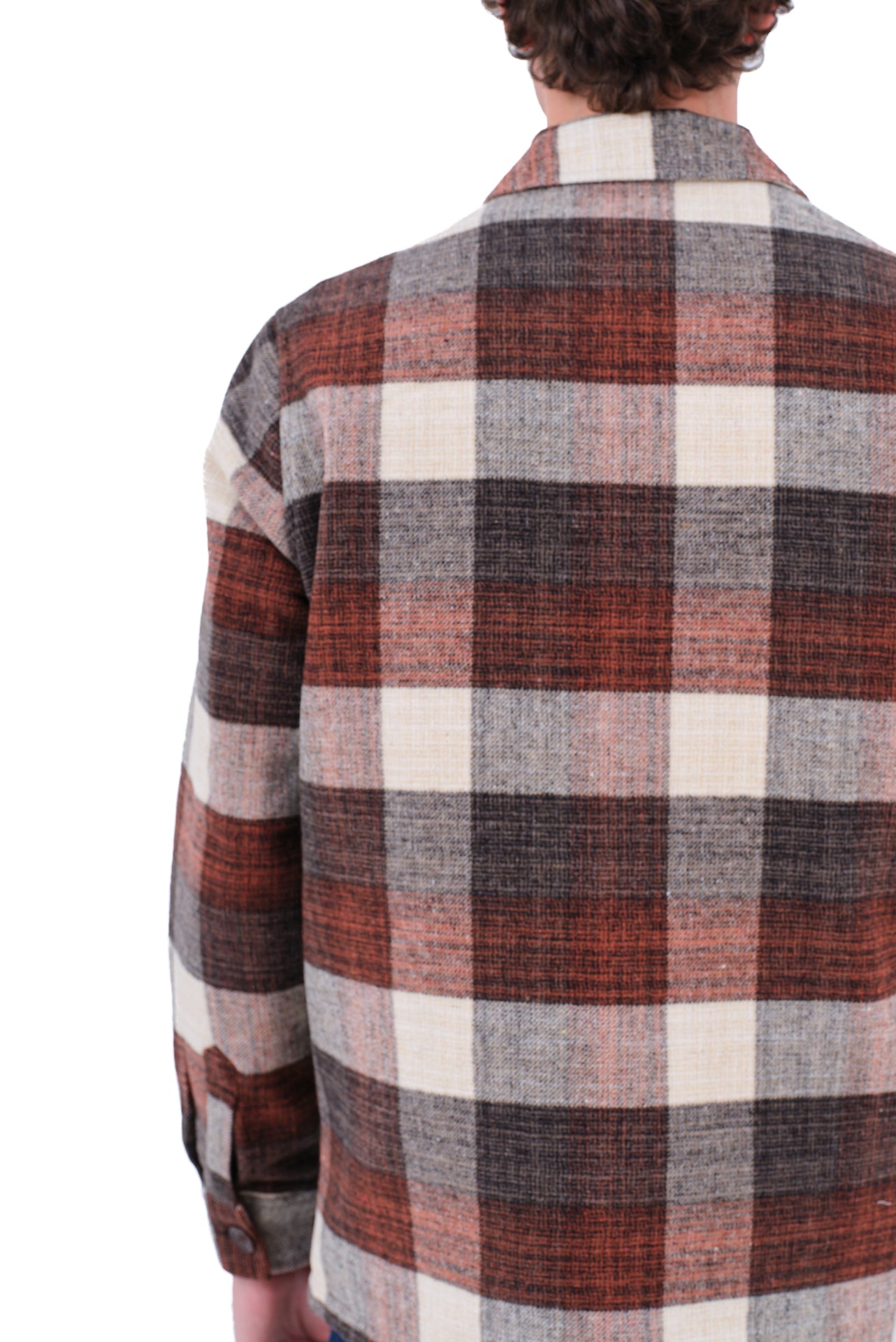 ΑΝΔΡΙΚΟ OVERSHIRT LES GENT'S ΚΑΡΟ ΚΕΡΑΜΙΔΙ