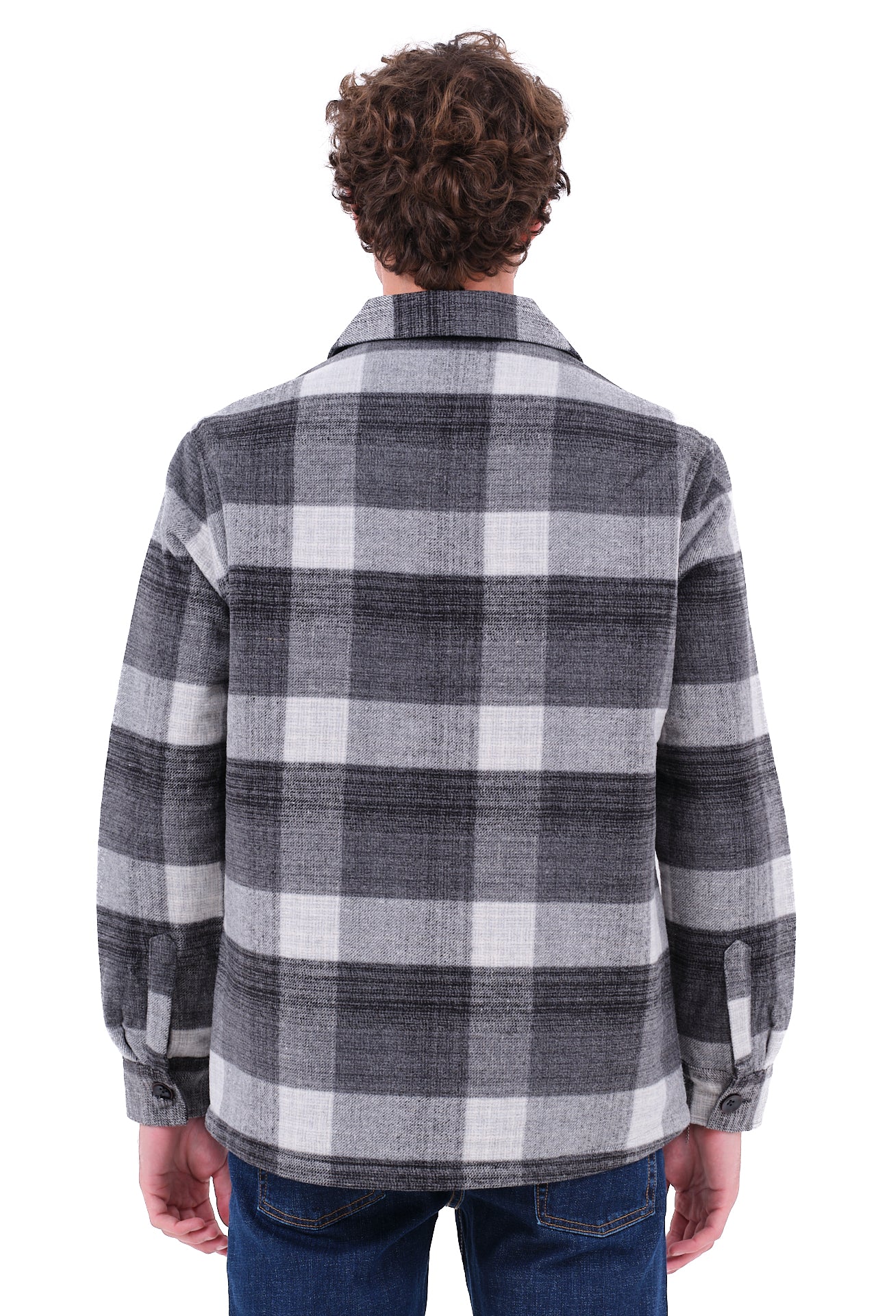 ΑΝΔΡΙΚΟ OVERSHIRT LES GENT'S ΚΑΡΟ ΓΚΡΙ ΑΝΟΙΧΤΟ