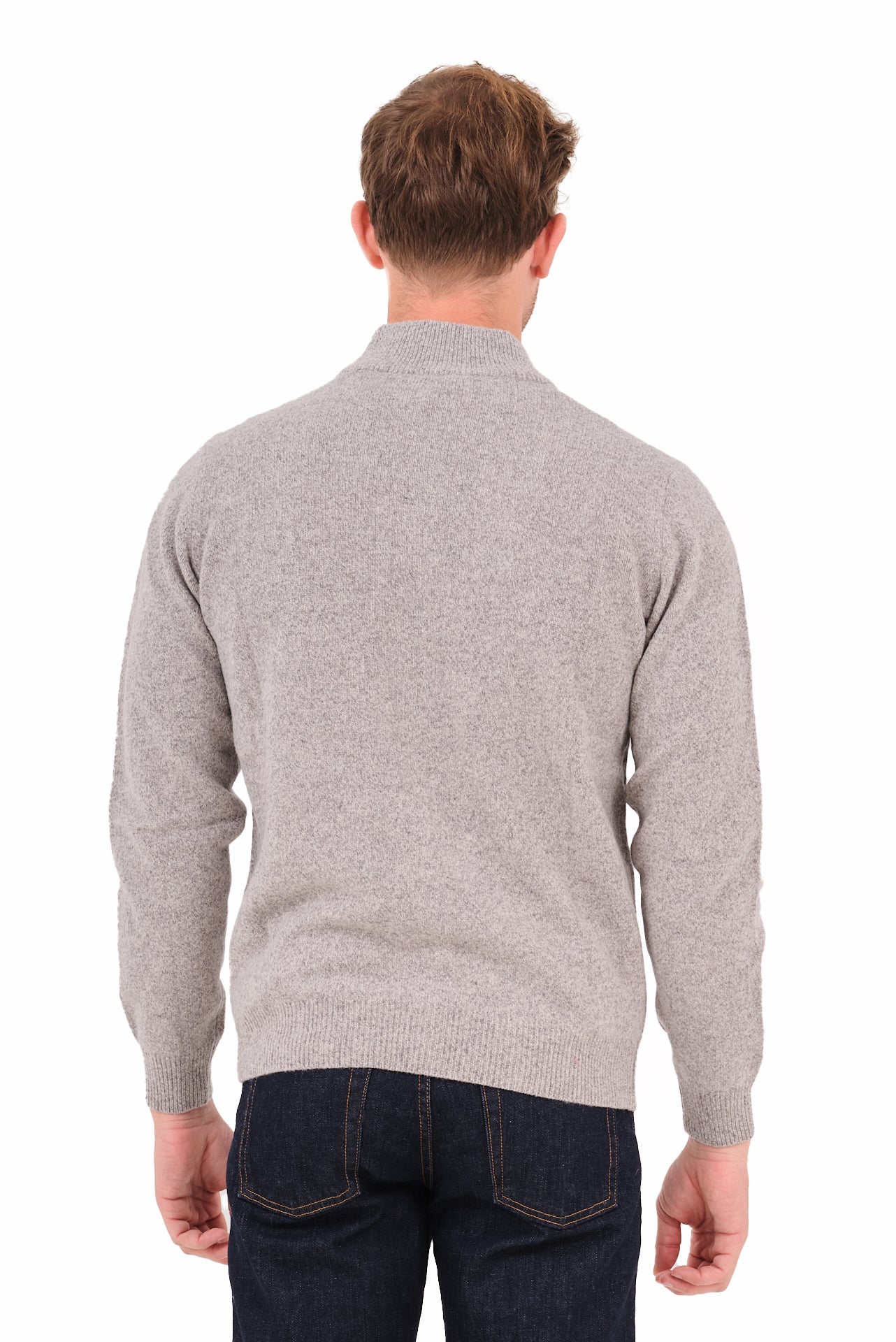 ΑΝΔΡΙΚΗ ΓΚΡΙ ΜΟΝΟΧΡΩΜΗ ΖΑΚΕΤΑ PORTOBELLO'S ΜΕ ΨΗΛΟ ΛΑΙΜΟ