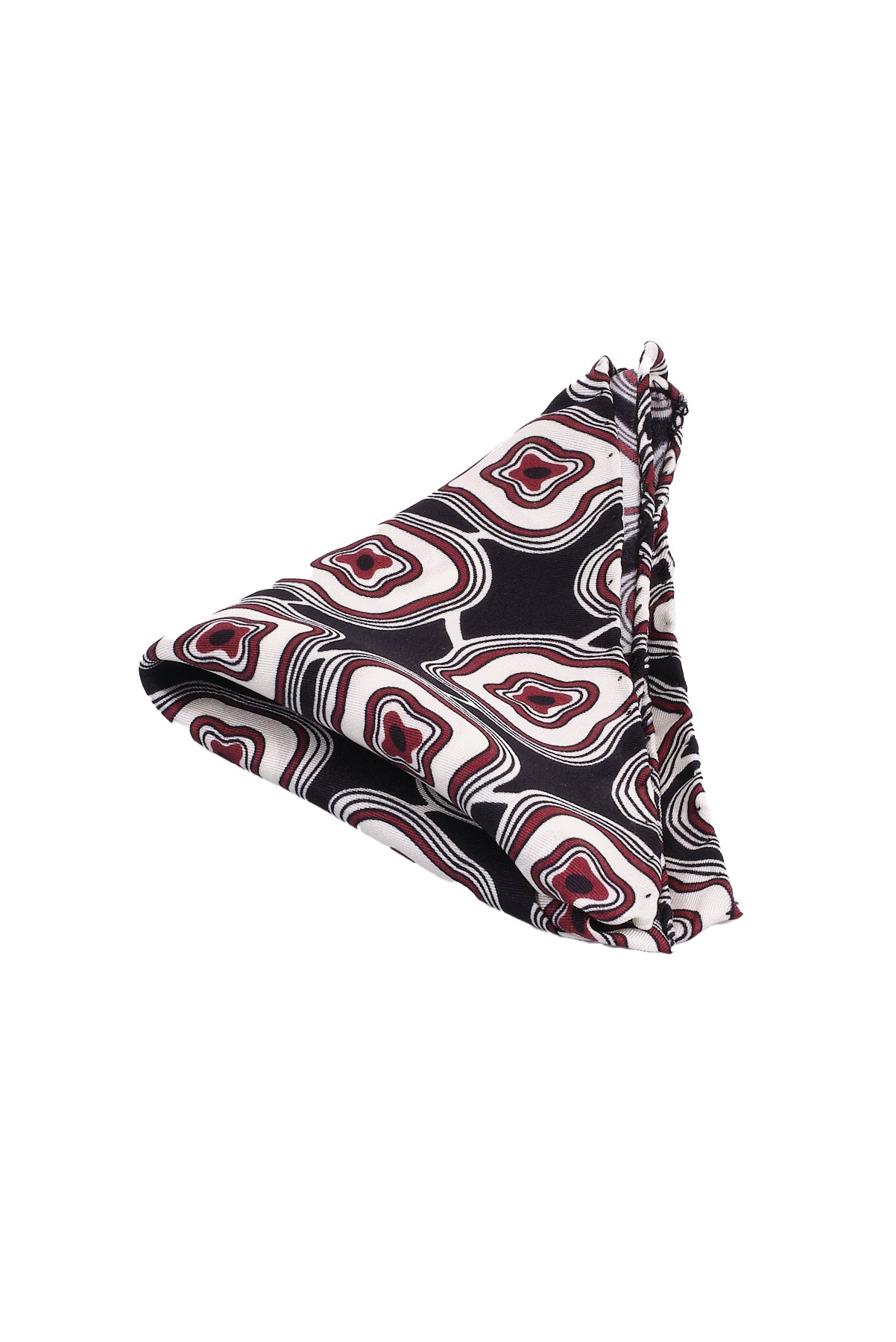 ΑΝΔΡΙΚΟ ΜΑΥΡΟ ΜΑΝΤΗΛΙ ΠΟΣΕΤ ΜΕΤΑΞΩΤΟ MOLINELLI ΜΕ ΜΠΟΡΝΤΟ ΚΑΙ ΛΕΥΚΑ ΜΟΤΙΒΑ