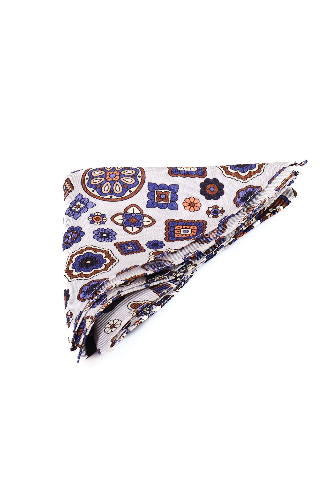 ΜΑΝΤΗΛΙ ΠΟΣΕΤ ΜΕΤΑΞΩΤΟ ΜΟLINELLI ΣΕ ΛΕΥΚΟ ΧΡΩΜΑ ΚΑΙ ΜΠΛΕ ΚΑΦΕ ΜΟΤΙΒΑ