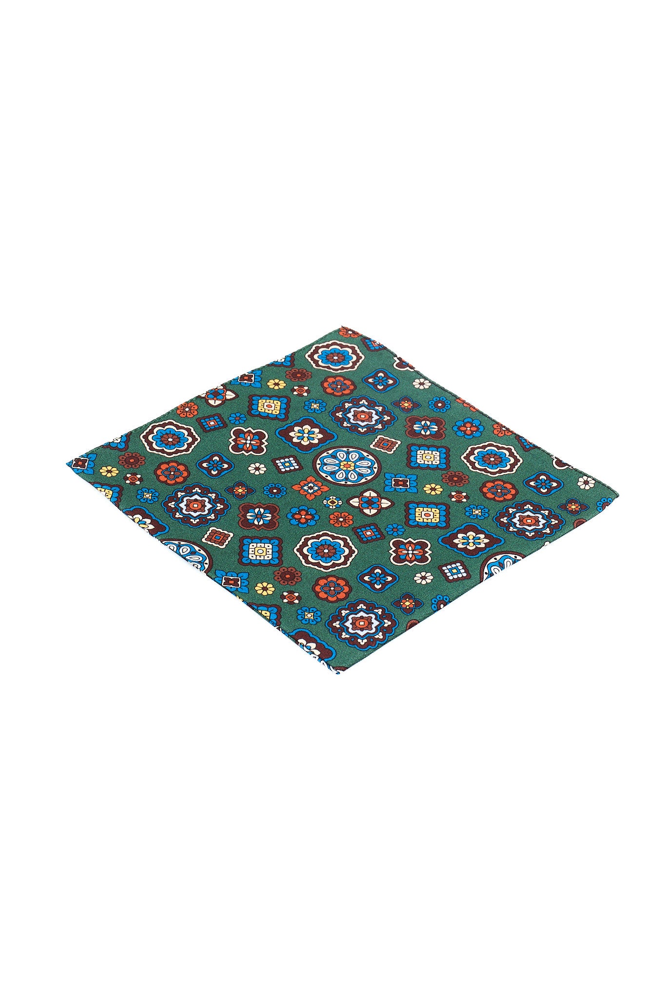 ΜΑΝΤΗΛΙ ΠΟΣΕΤ ΜΕΤΑΞΩΤΟ ΜΟLINELLI ΣΕ ΠΡΑΣΙΝΟ ΧΡΩΜΑ ΚΑΙ ΜΠΛΕ ΚΑΦΕ ΜΟΤΙΒΑ