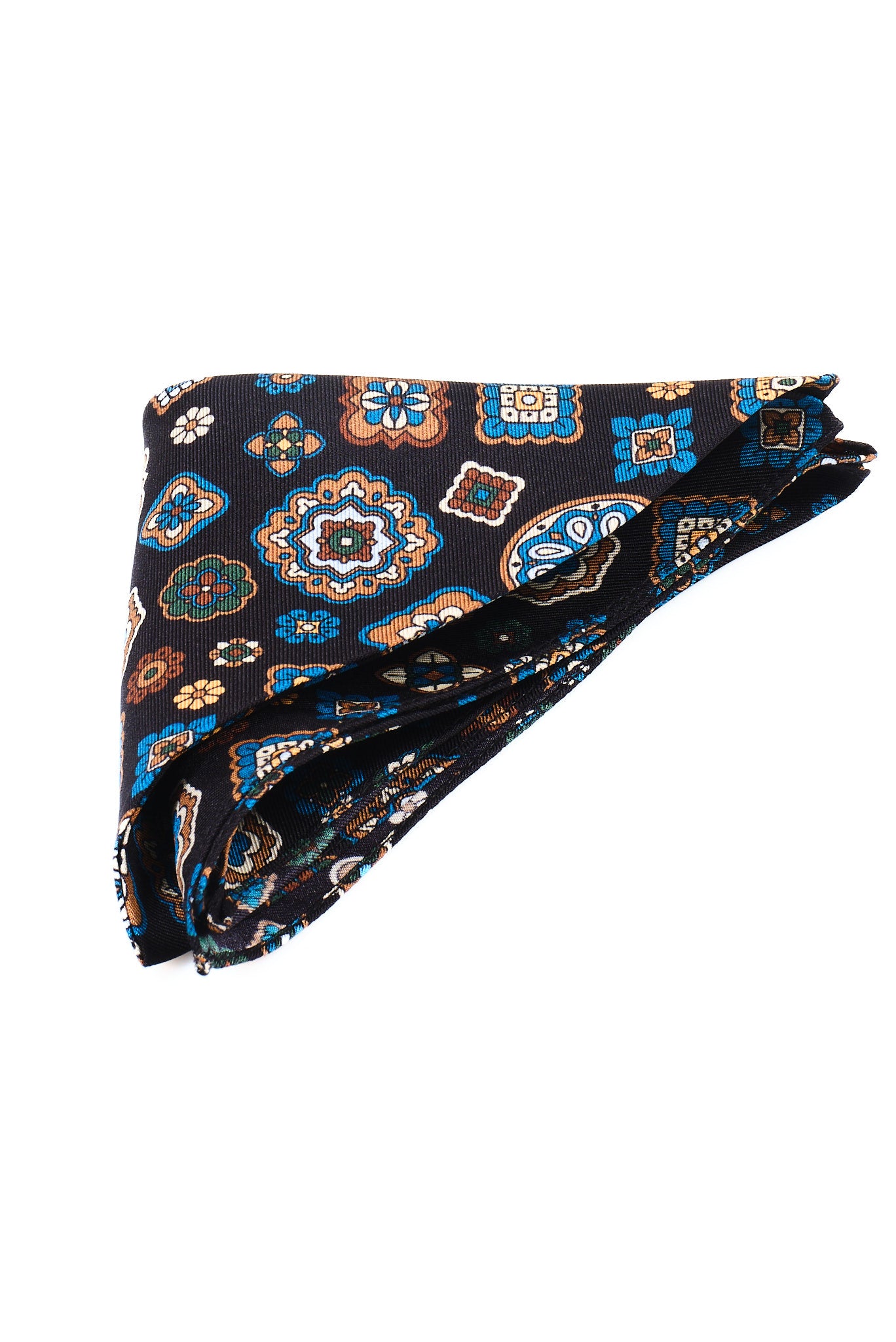 ΜΑΝΤΗΛΙ ΠΟΣΕΤ ΜΕΤΑΞΩΤΟ ΜΟLINELLI ΣΕ ΜΑΥΡΟ ΧΡΩΜΑ ΚΑΙ ΜΠΛΕ ΜΠΕΖ ΜΟΤΙΒΑ