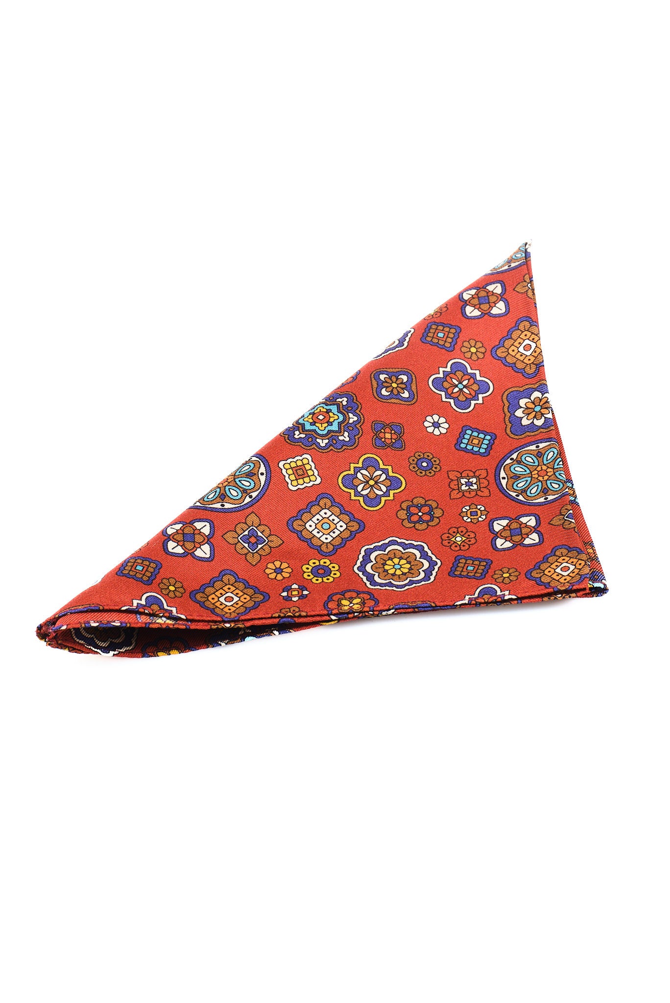 ΜΑΝΤΗΛΙ ΠΟΣΕΤ ΜΕΤΑΞΩΤΟ ΜΟLINELLI ΣΕ ΚΟΚΚΙΝΟ ΧΡΩΜΑ ΚΑΙ ΜΠΛΕ ΚΑΦΕ ΜΟΤΙΒΑ