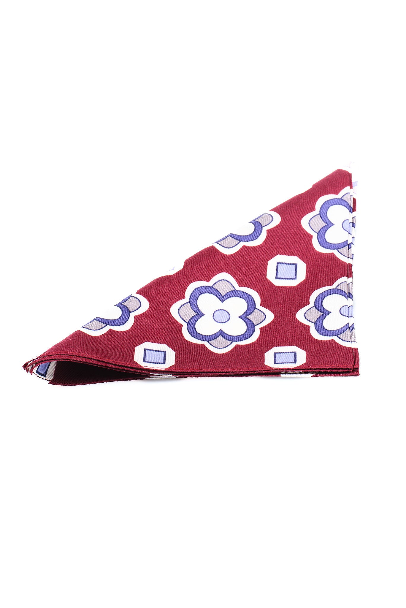 ΜΑΝΤΗΛΙ ΠΟΣΕΤ ΜΕΤΑΞΩΤΟ ΜΟLINELLI ΣΕ ΚΟΚΚΙΝΟ ΧΡΩΜΑ ΚΑΙ ΜΠΛΕ ΓΚΡΙ ΜΟΤΙΒΑ