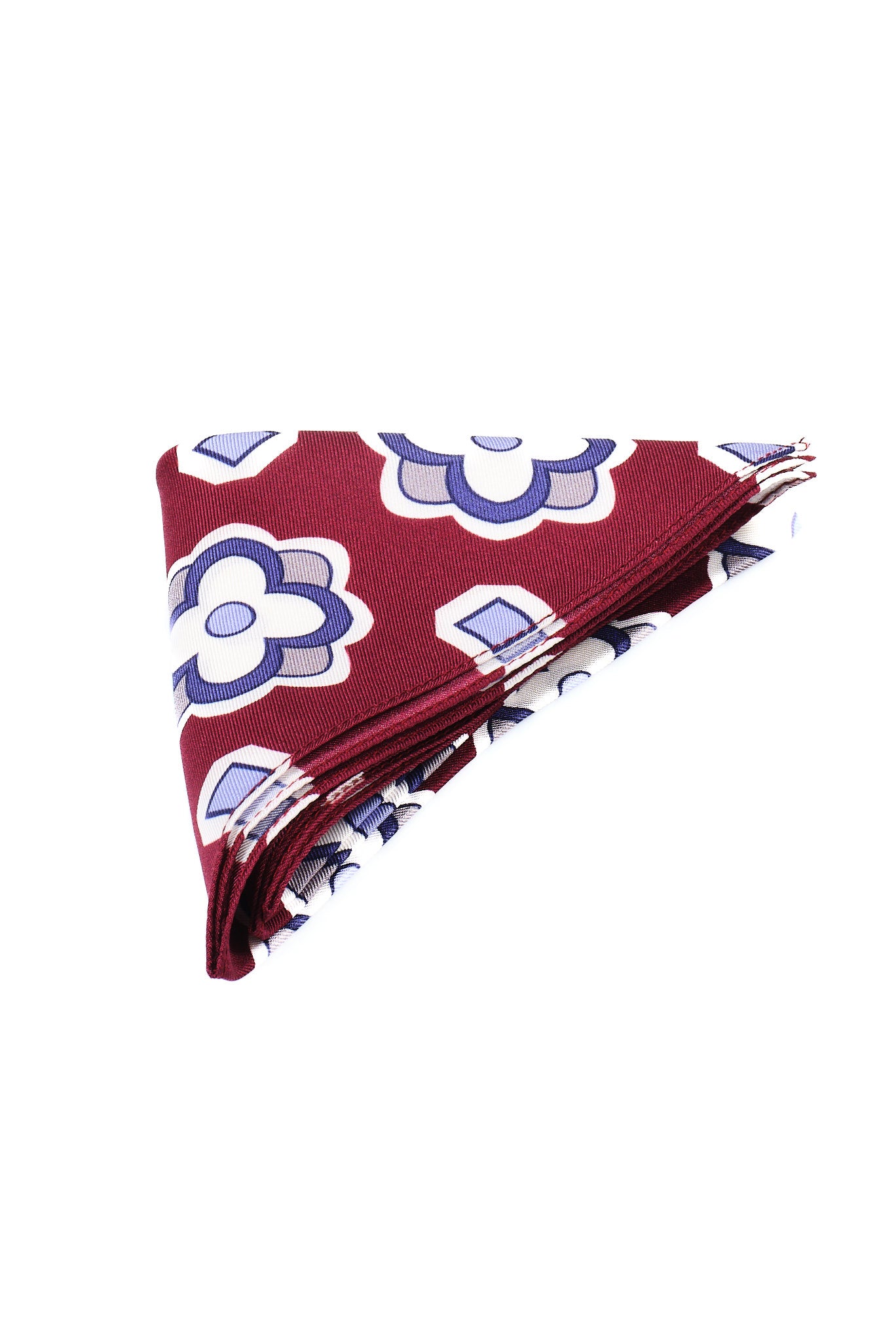 ΜΑΝΤΗΛΙ ΠΟΣΕΤ ΜΕΤΑΞΩΤΟ ΜΟLINELLI ΣΕ ΚΟΚΚΙΝΟ ΧΡΩΜΑ ΚΑΙ ΜΠΛΕ ΓΚΡΙ ΜΟΤΙΒΑ