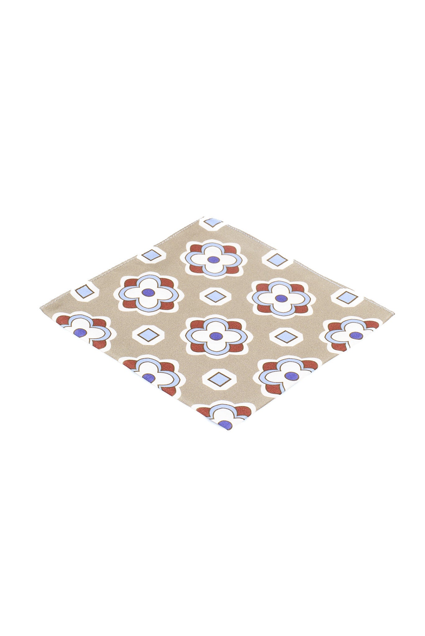 ΜΑΝΤΗΛΙ ΠΟΣΕΤ ΜΕΤΑΞΩΤΟ ΜΟLINELLI ΣΕ MΠΕΖ ΧΡΩΜΑ ΚΑΙ ΜΠΛΕ ΚΟΚΚΙΝΑ ΜΟΤΙΒΑ