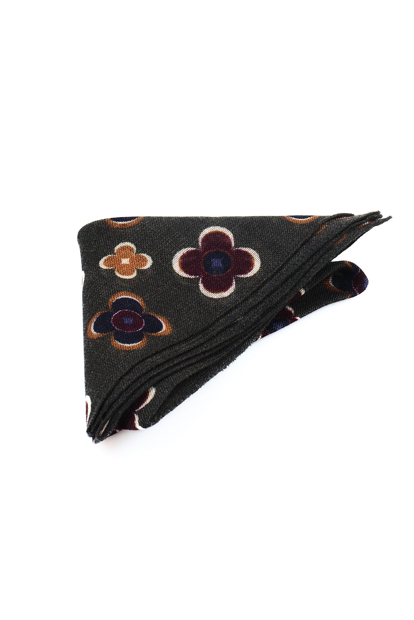 ΜΑΝΤΗΛΙ ΠΟΣΕΤ ΜΕΤΑΞΩΤΟ ΜΟLINELLI ΣΕ ΠΡΑΣΙΝΟ ΣΚΟΥΡΟ ΧΡΩΜΑ ΚΑΙ ΠΟΛΥΧΡΩΜΑ ΜΟΤΙΒΑ