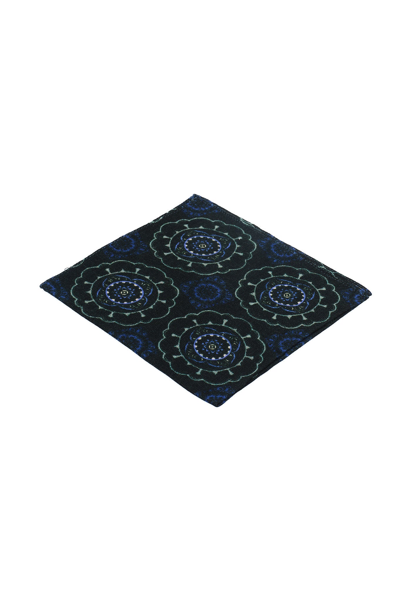 ΜΑΝΤΗΛΙ ΠΟΣΕΤ ΜΕΤΑΞΩΤΟ ΜΟLINELLI ΣΕ ΜΑΥΡΟ ΧΡΩΜΑ ΚΑΙ ΜΠΛΕ ΠΡΑΣΙΝΑ ΜΟΤΙΒΑ