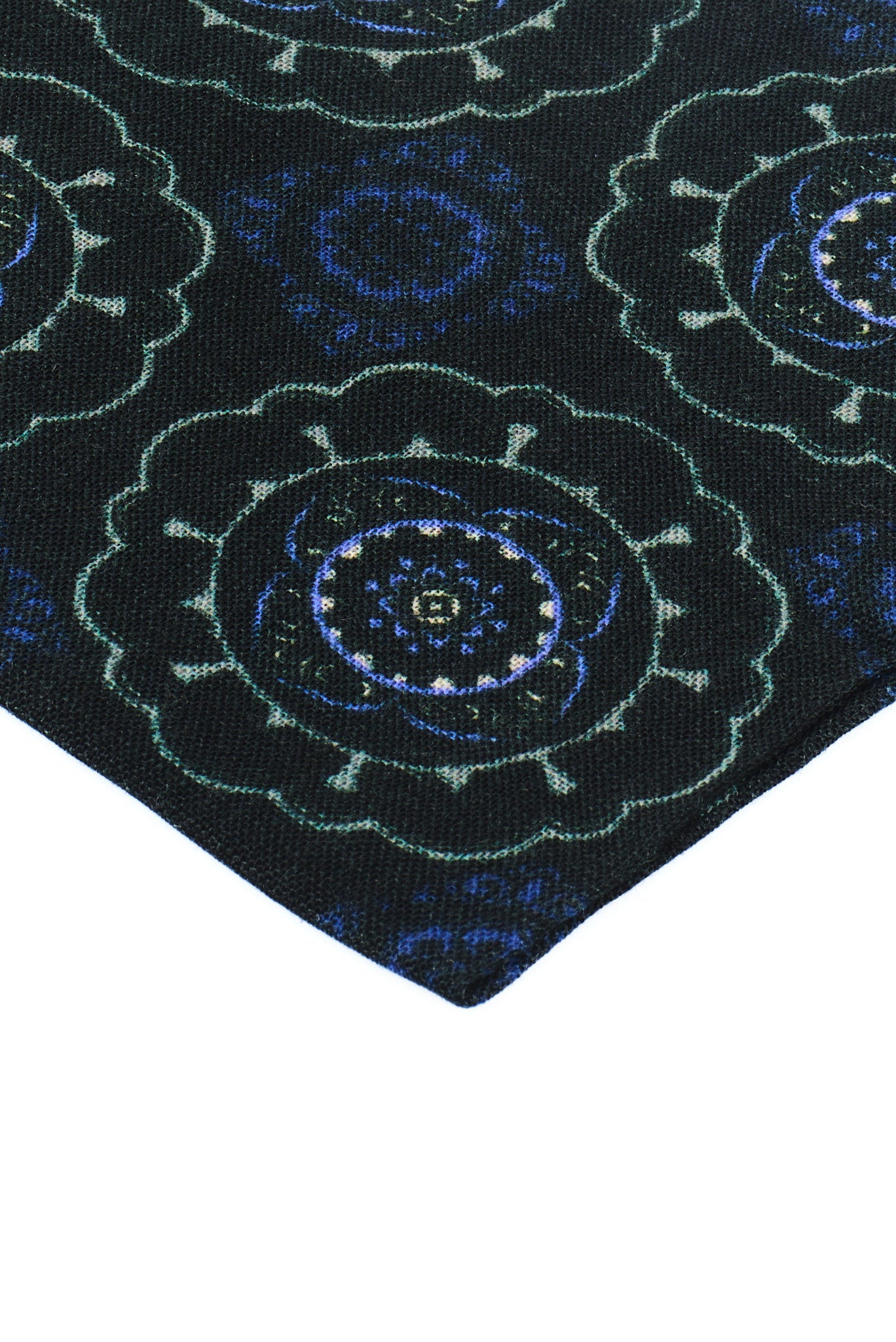 ΜΑΝΤΗΛΙ ΠΟΣΕΤ ΜΕΤΑΞΩΤΟ ΜΟLINELLI ΣΕ ΜΑΥΡΟ ΧΡΩΜΑ ΚΑΙ ΜΠΛΕ ΠΡΑΣΙΝΑ ΜΟΤΙΒΑ