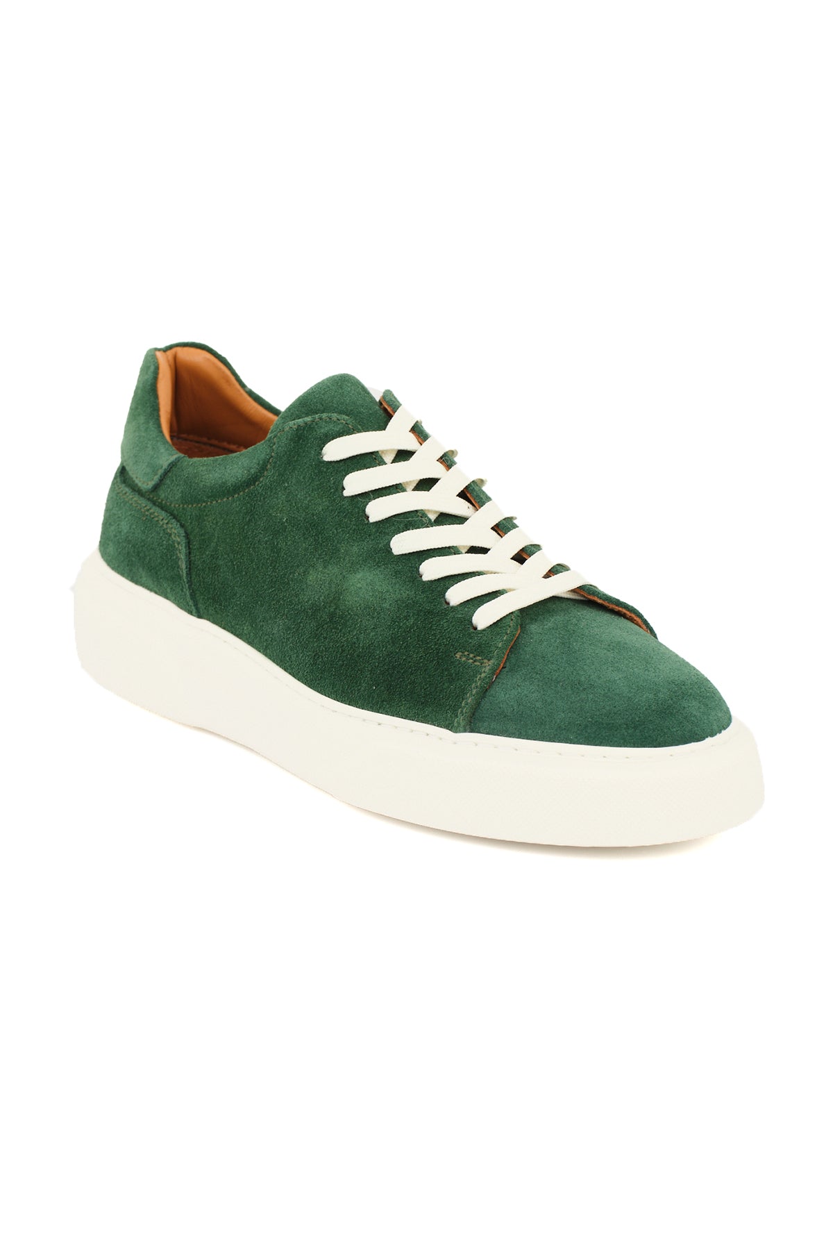 ΑΝΔΡΙΚΑ ΠΑΠΟΥΤΣΙΑ SUEDE SNEAKERS ΠΡΑΣΙΝΑ PORTOBELLO'S