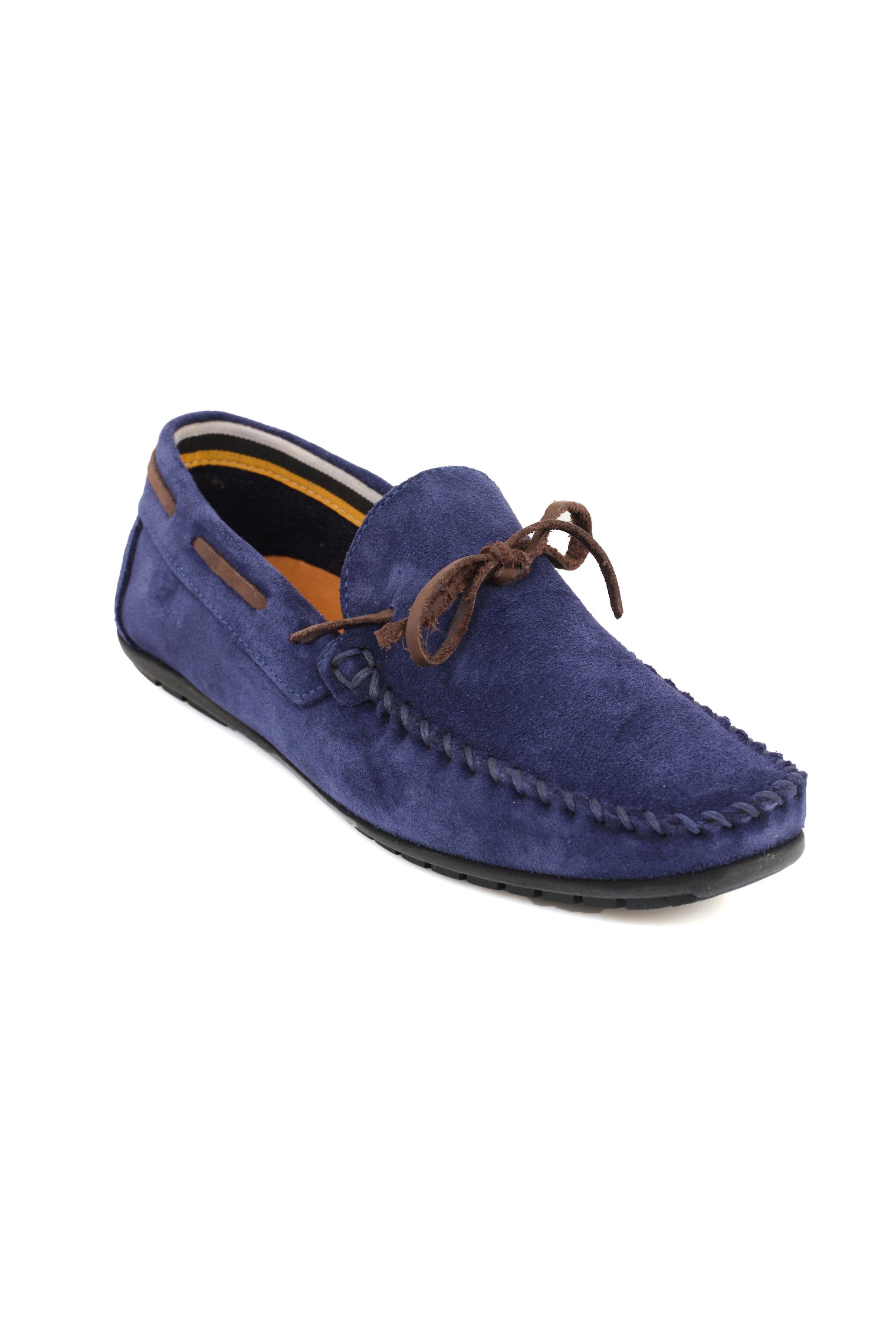 ΑΝΔΡΙΚΑ ΠΑΠΟΥΤΣΙΑ SUEDE CAR LOAFERS ΜΠΛΕ INDIGO PORTOBELLO'S