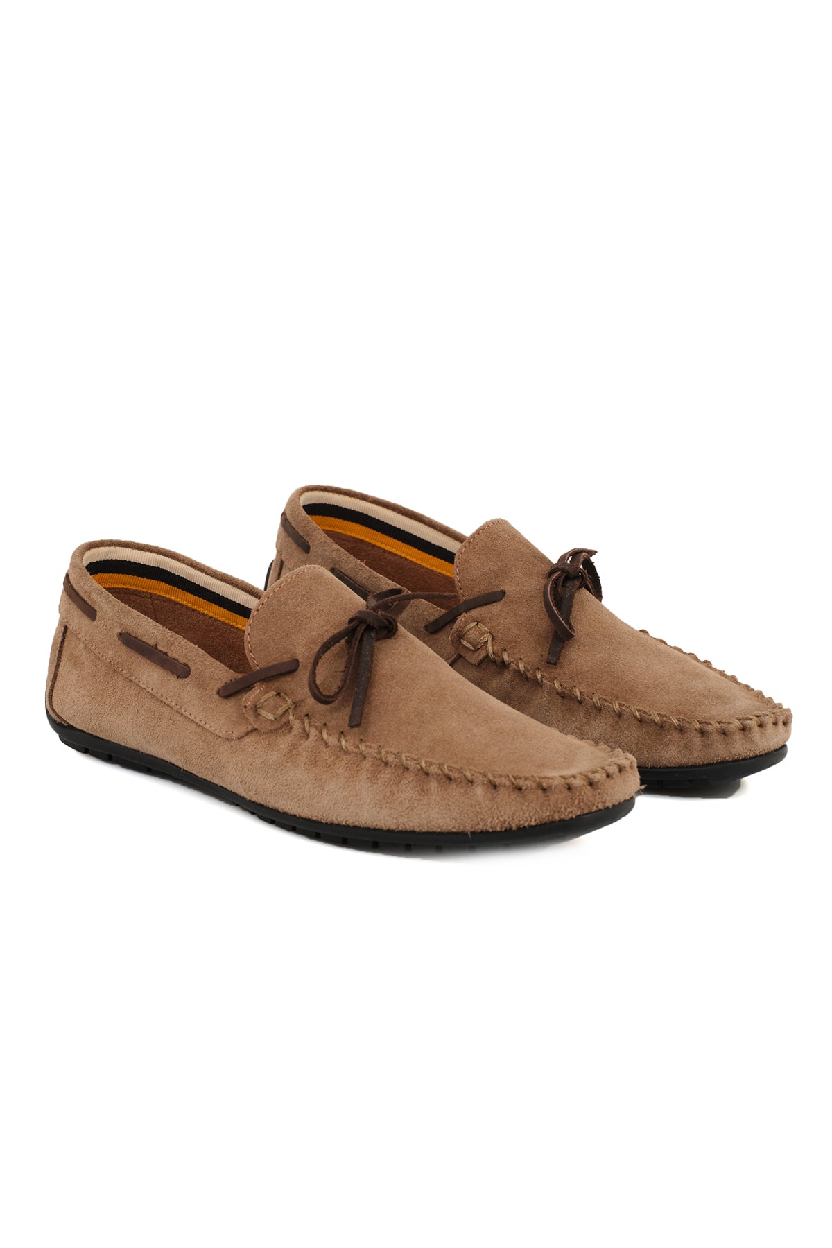 SUEDE CAR LOAFERS ΤΑΜΠΑ.