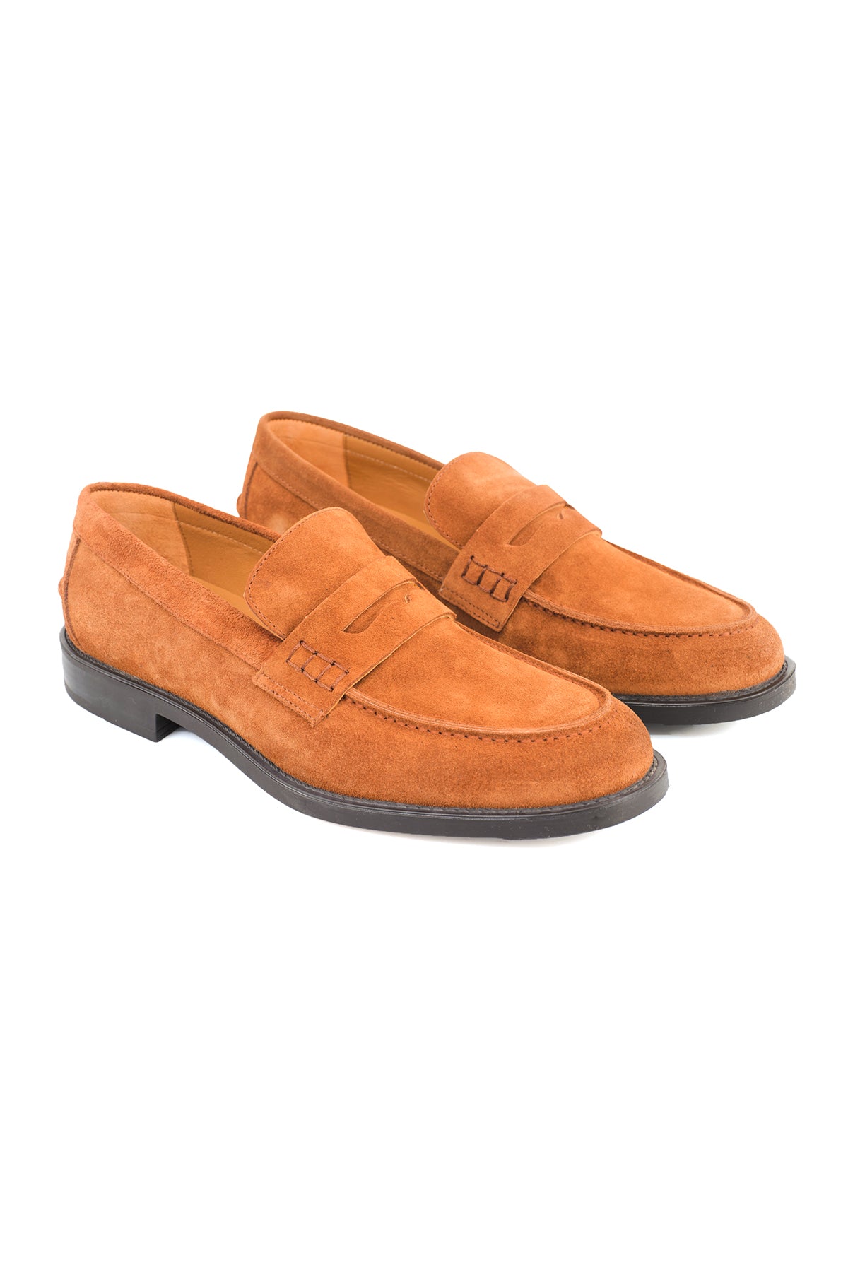 SUEDE PENNY LOAFERS ΤΑΜΠΑ.