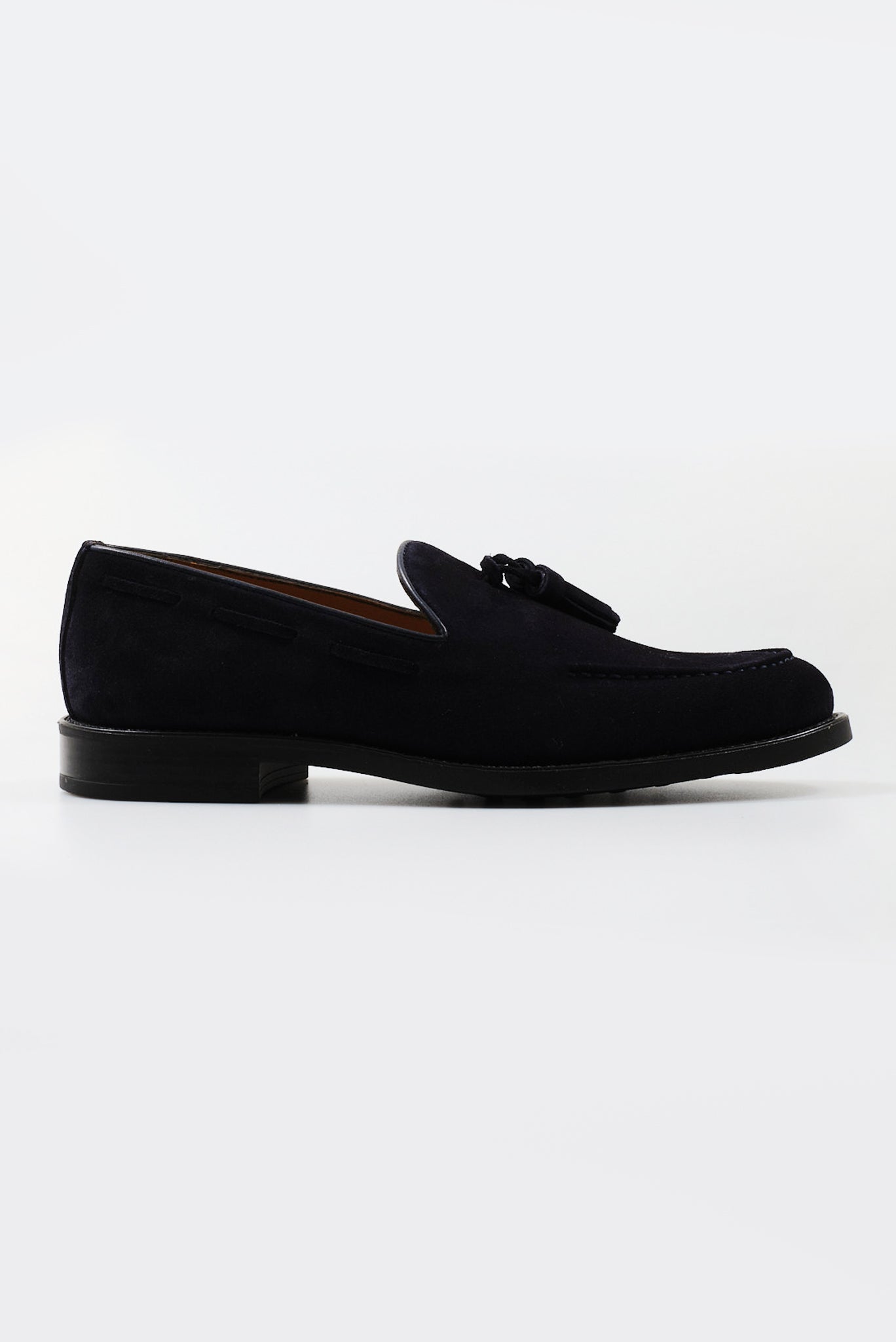ΑΝΔΡΙΚΑ ΔΕΡΜΑΤΙΝΑ SUEDE ΥΠΟΔΗΜΑΤΑ LOAFERS TASSEL PORTOBELLO'S ΣΕ ΜΠΛΕ ΧΡΩΜΑ