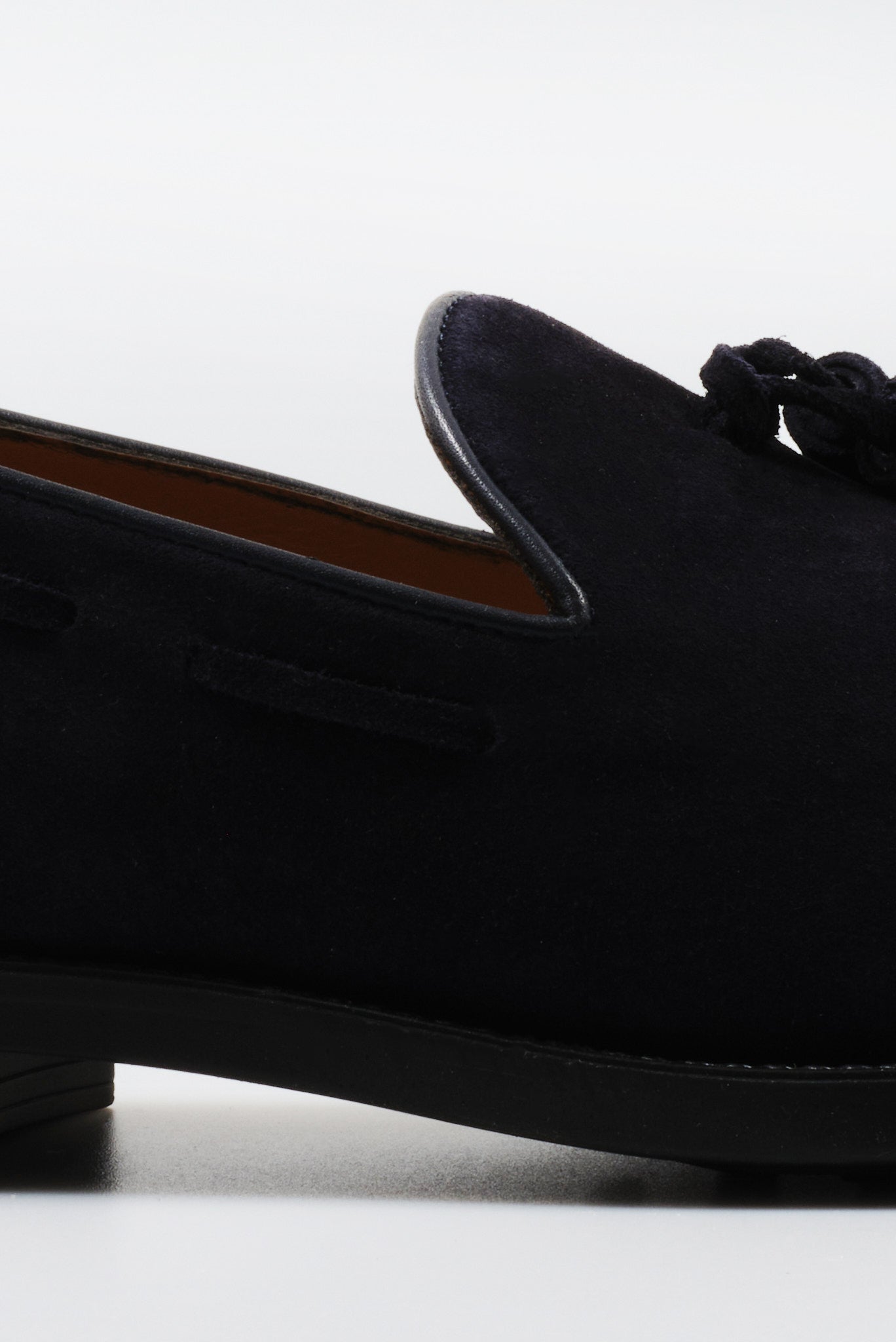 ΑΝΔΡΙΚΑ ΔΕΡΜΑΤΙΝΑ SUEDE ΥΠΟΔΗΜΑΤΑ LOAFERS TASSEL PORTOBELLO'S ΣΕ ΜΠΛΕ ΧΡΩΜΑ