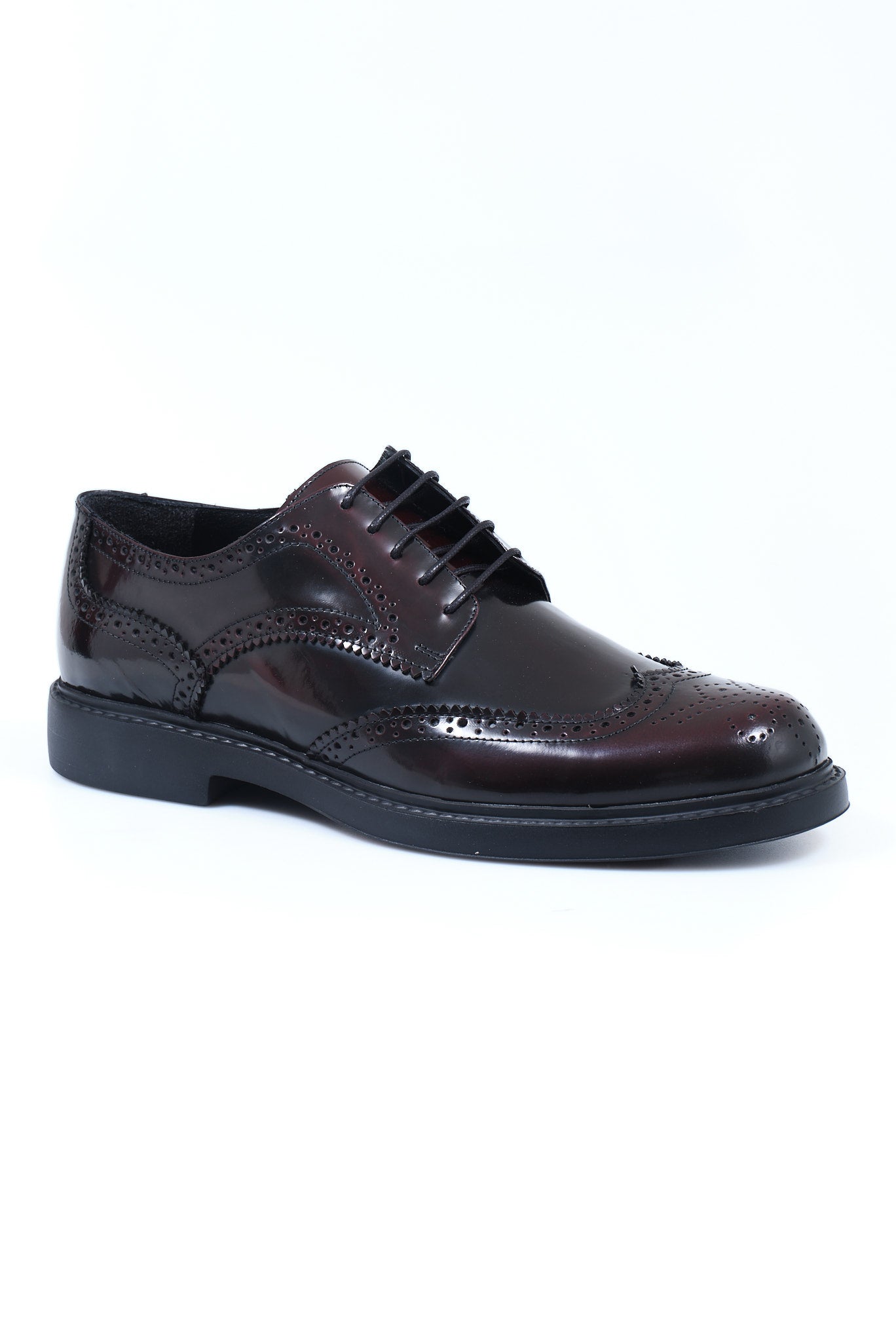 ΑΝΔΡΙΚΑ ΜΠΟΡΝΤΟ ΔΕΡΜΑΤΙΝΑ ΥΠΟΔΗΜΑΤΑ DERBY FULL BROGUES PORTOBELLO'S