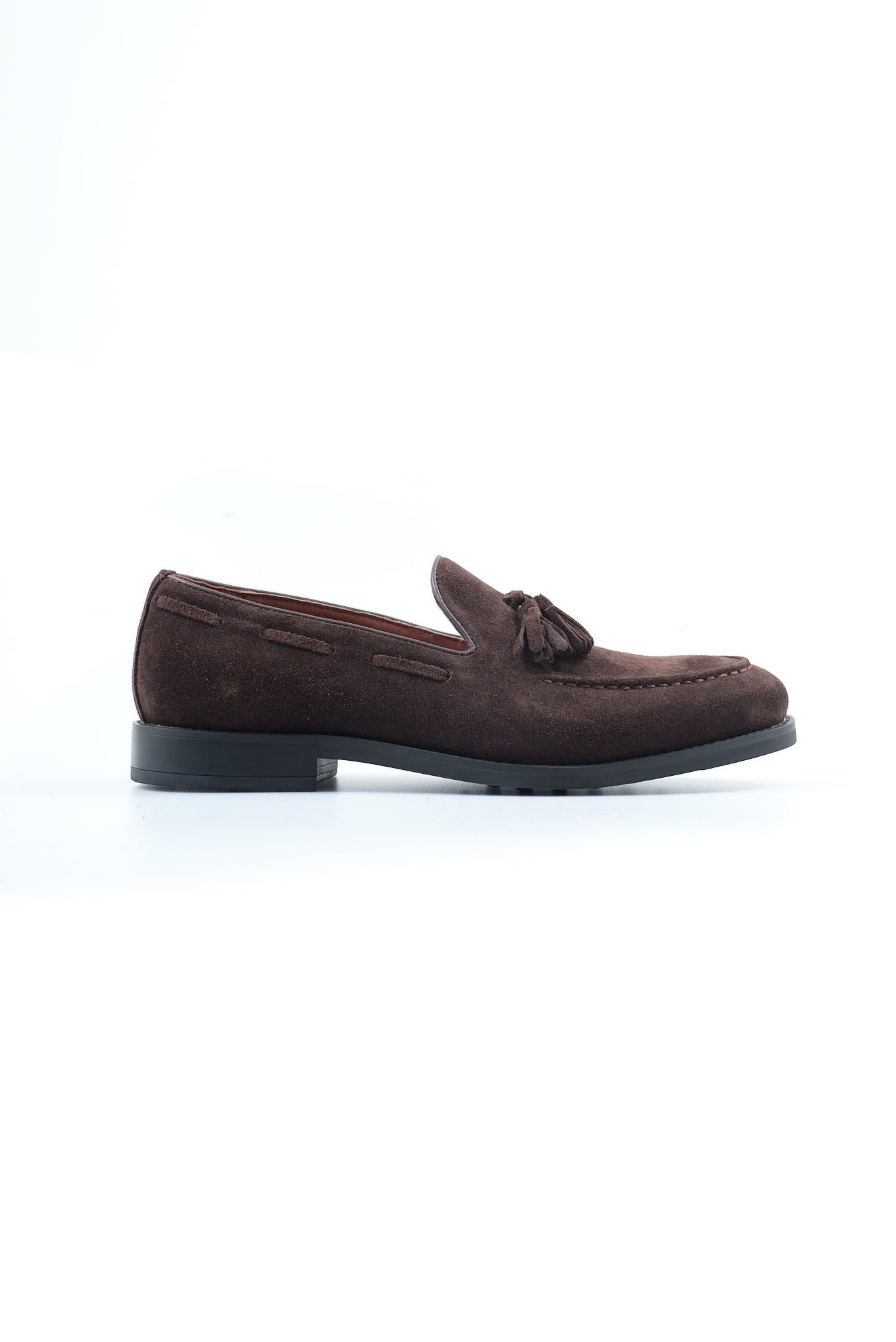 ΑΝΔΡΙΚΑ ΚΑΦΕ ΔΕΡΜΑΤΙΝΑ SUEDE TASSEL LOAFERS ΥΠΟΔΗΜΑΤΑ PORTOBELLO'S