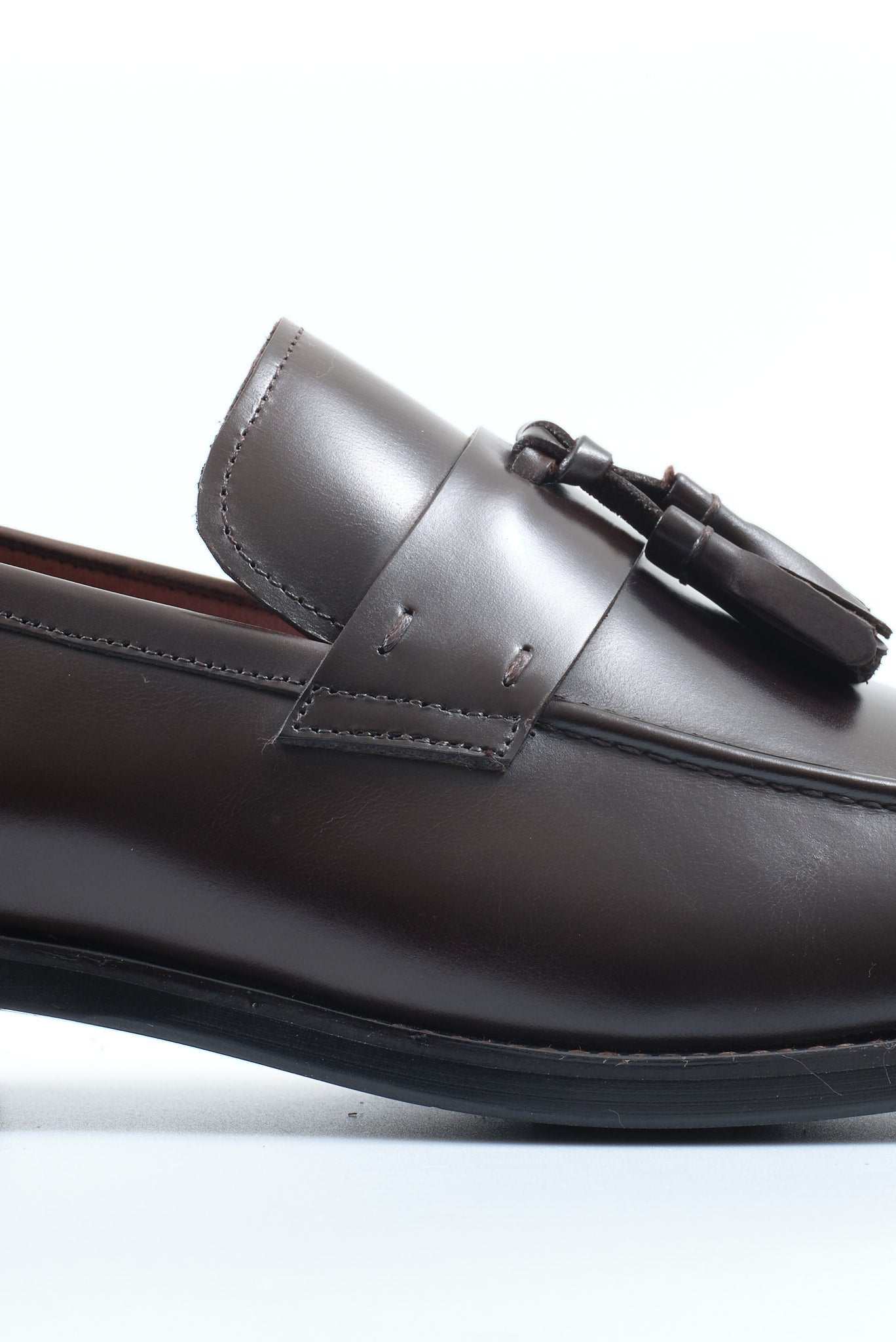 ΑΝΔΡΙΚΑ ΚΑΦΕ ΔΕΡΜΑΤΙΝΑ TASSEL LOAFERS ΥΠΟΔΗΜΑΤΑ PORTOBELLO'S
