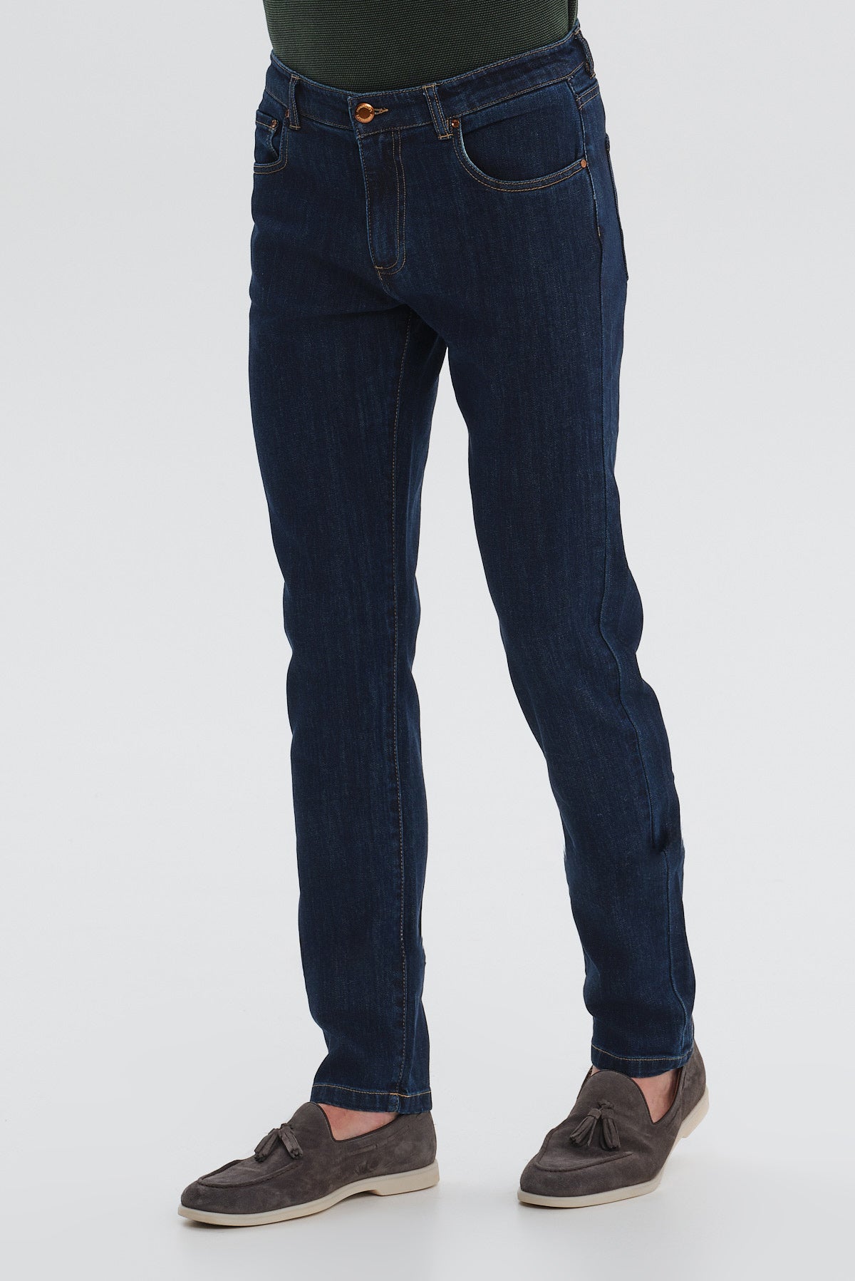 ΑΝΔΡΙΚΟ ΜΠΛΕ ΣΚΟΥΡΟ JEAN ΠΕΝΤΑΤΣΕΠΟ MODERN FIT PORTOBELLO'S