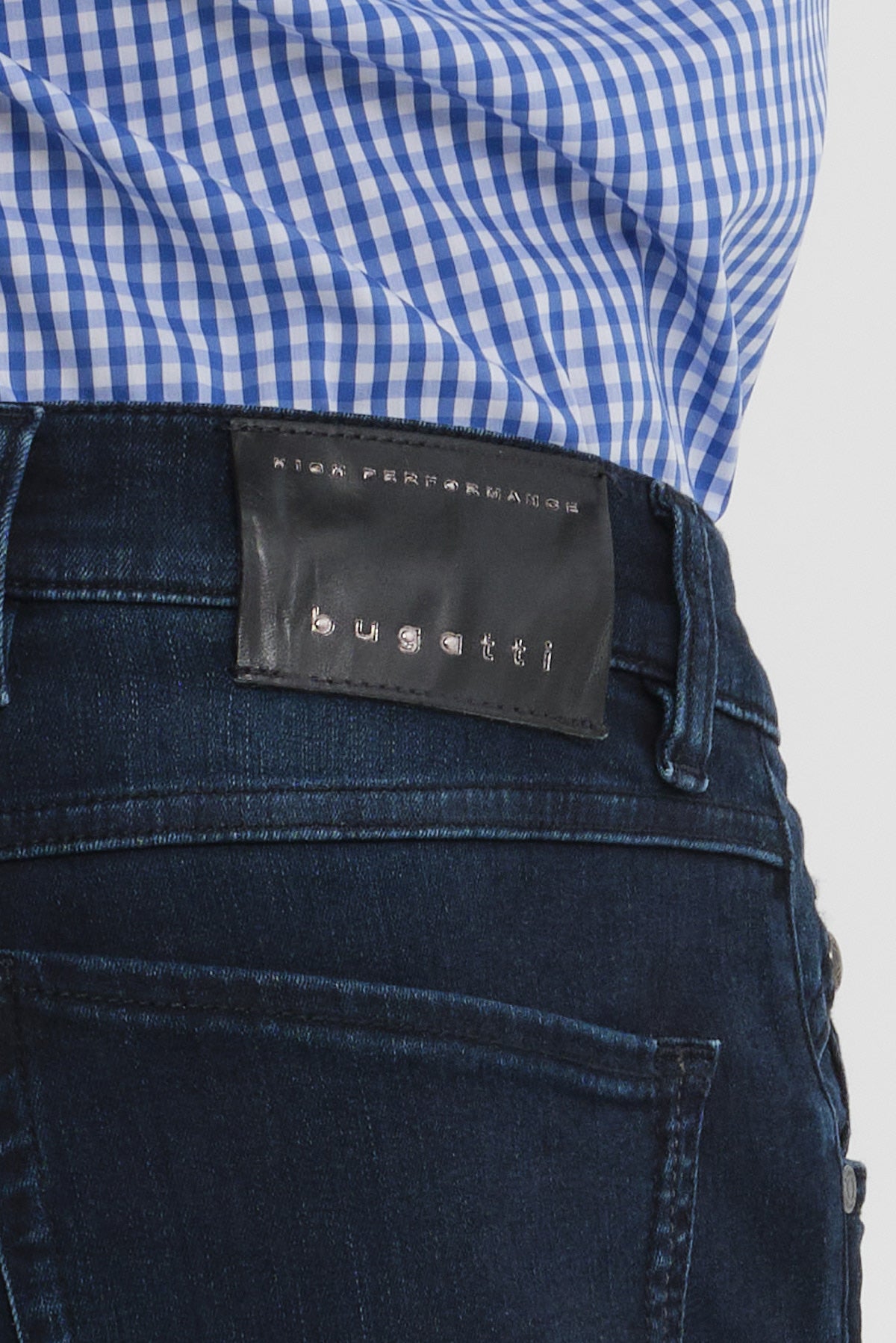 ΑΝΔΡΙΚΟ BLUE BLACK JEAN BUGATTI COMFORT FIT