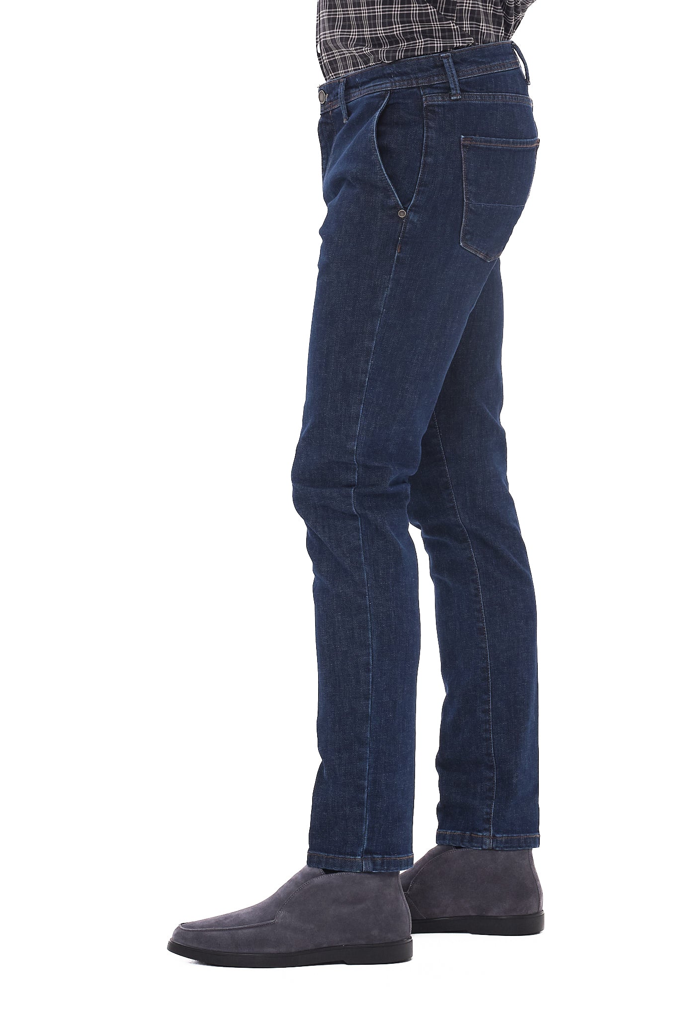 ΑΝΔΡΙΚΟ JEAN CHINO PORTOBELLO'S ΣΕ ΜΠΛΕ ΣΚΟΥΡΟ ΧΡΩΜΑ