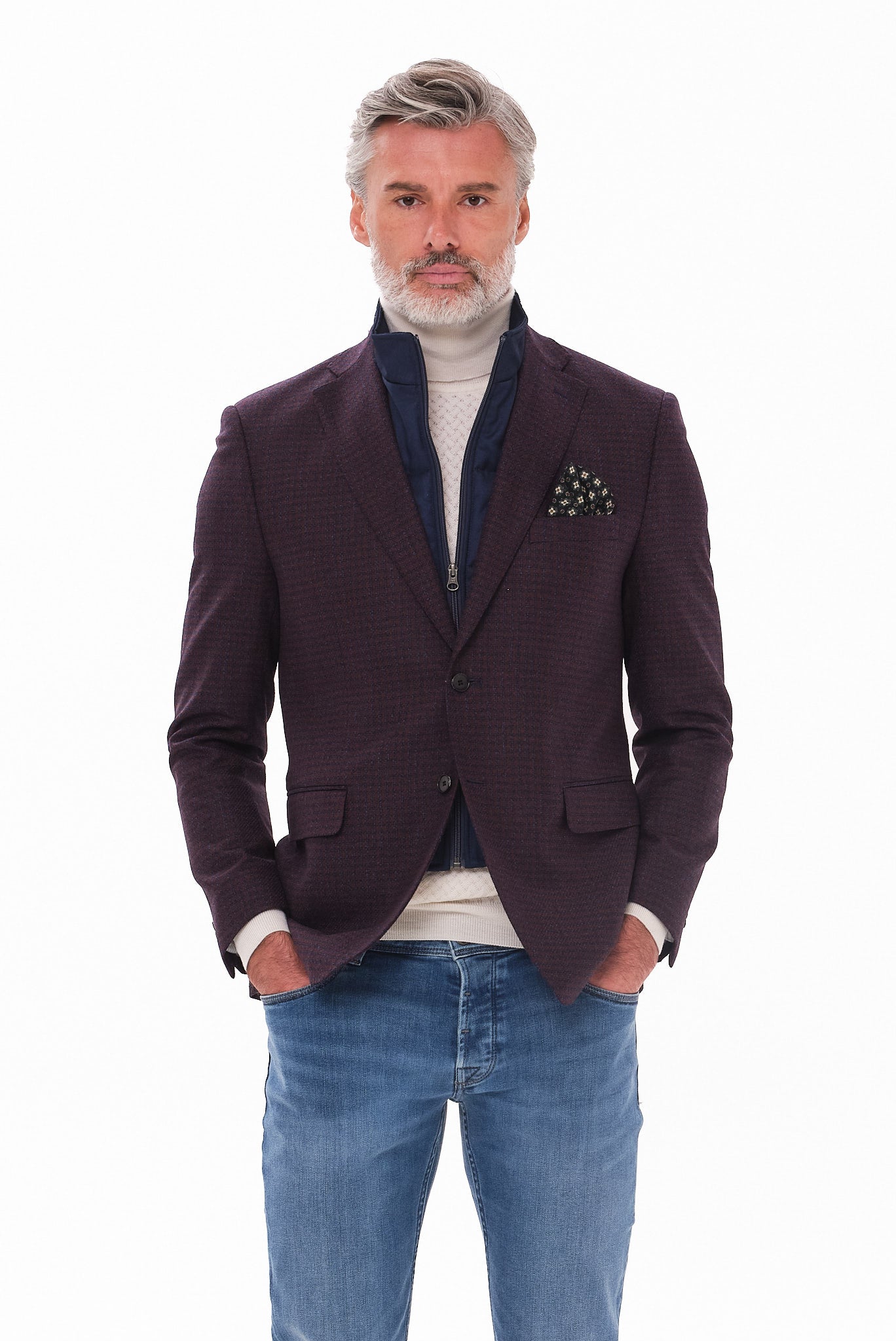 JACKET SLIM WITH VEST