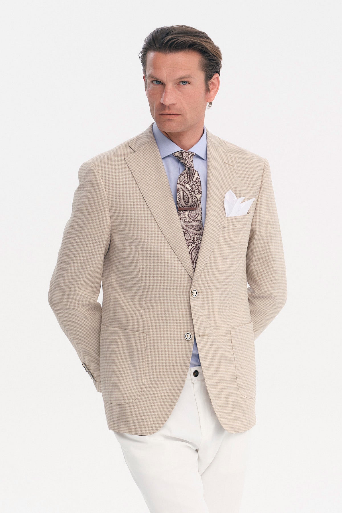 ΑΝΔΡΙΚΟ SLIM FIT ΣΑΚΑΚΙ ΜΠΕΖ ΣΚΟΥΡΟ PORTOBELLO'S